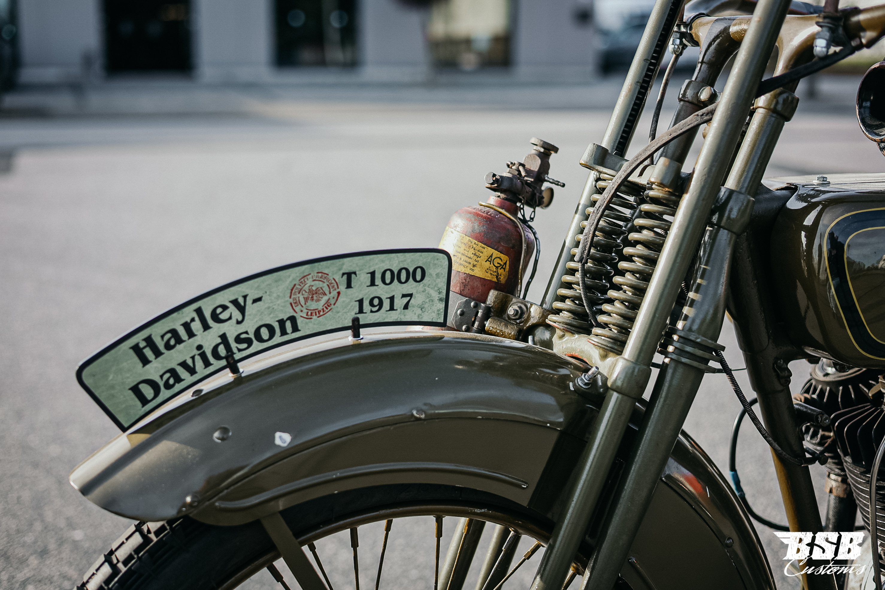 Harley-Davidson T 1000 – Baujahr 1917 – Ikone der frühen Motorradgeschichte - Sammlerstück