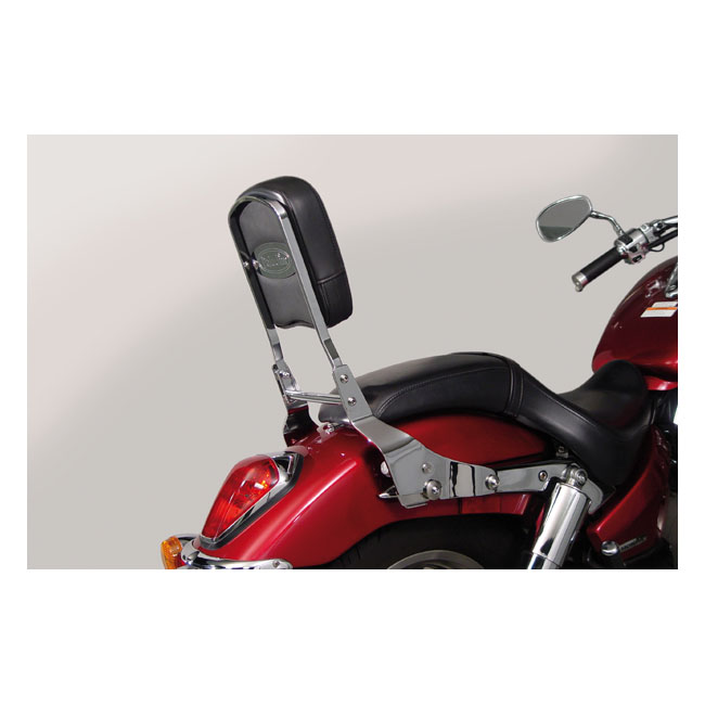 NC Paladin® QuickSet Rückenlehne Chrom für Honda, Indian, Kawasaki, Suzuki & Yamaha