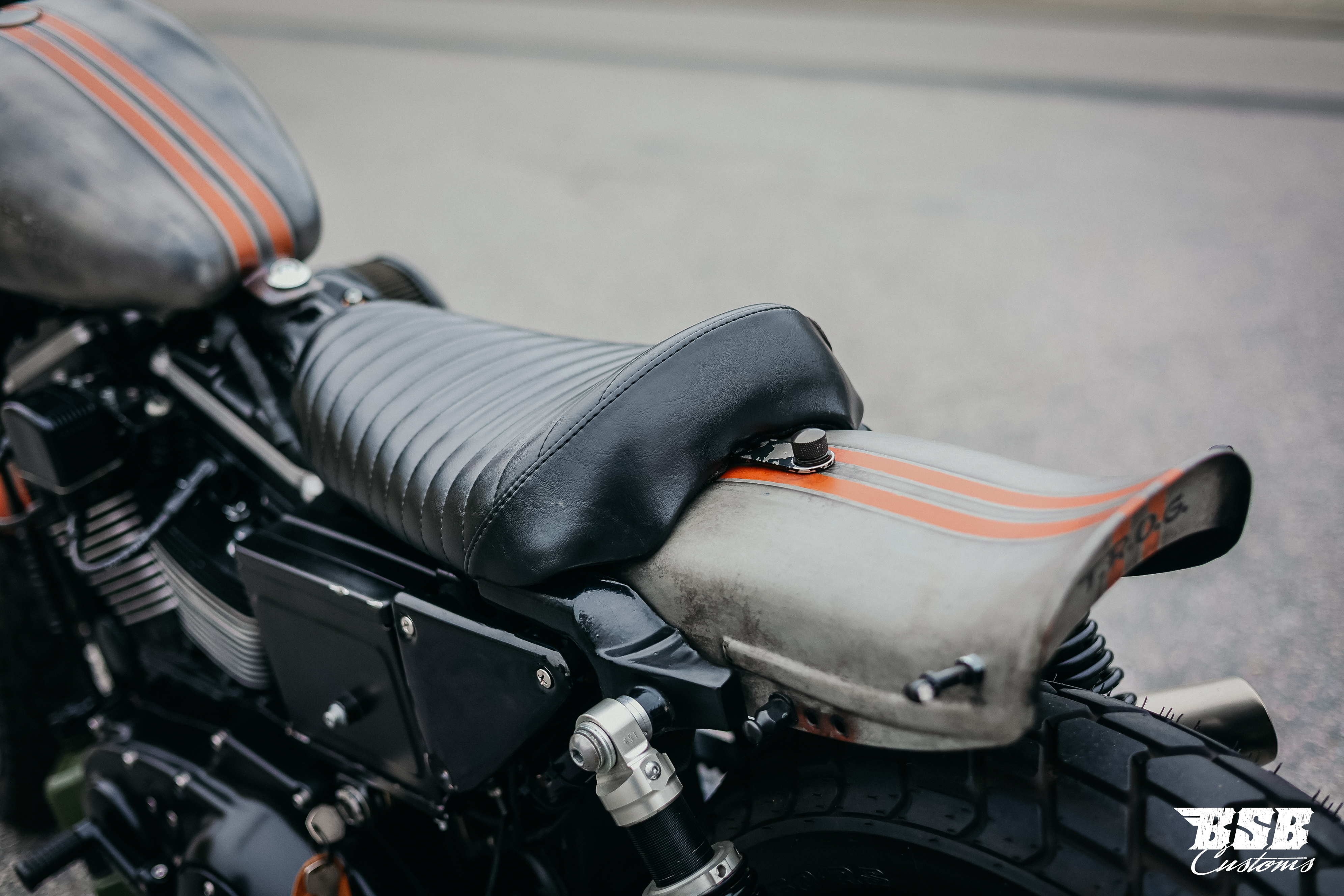 2001 Harley Davidson XL 883 mit Megaumbau und Leistungsteigerung auf 1200ccm 