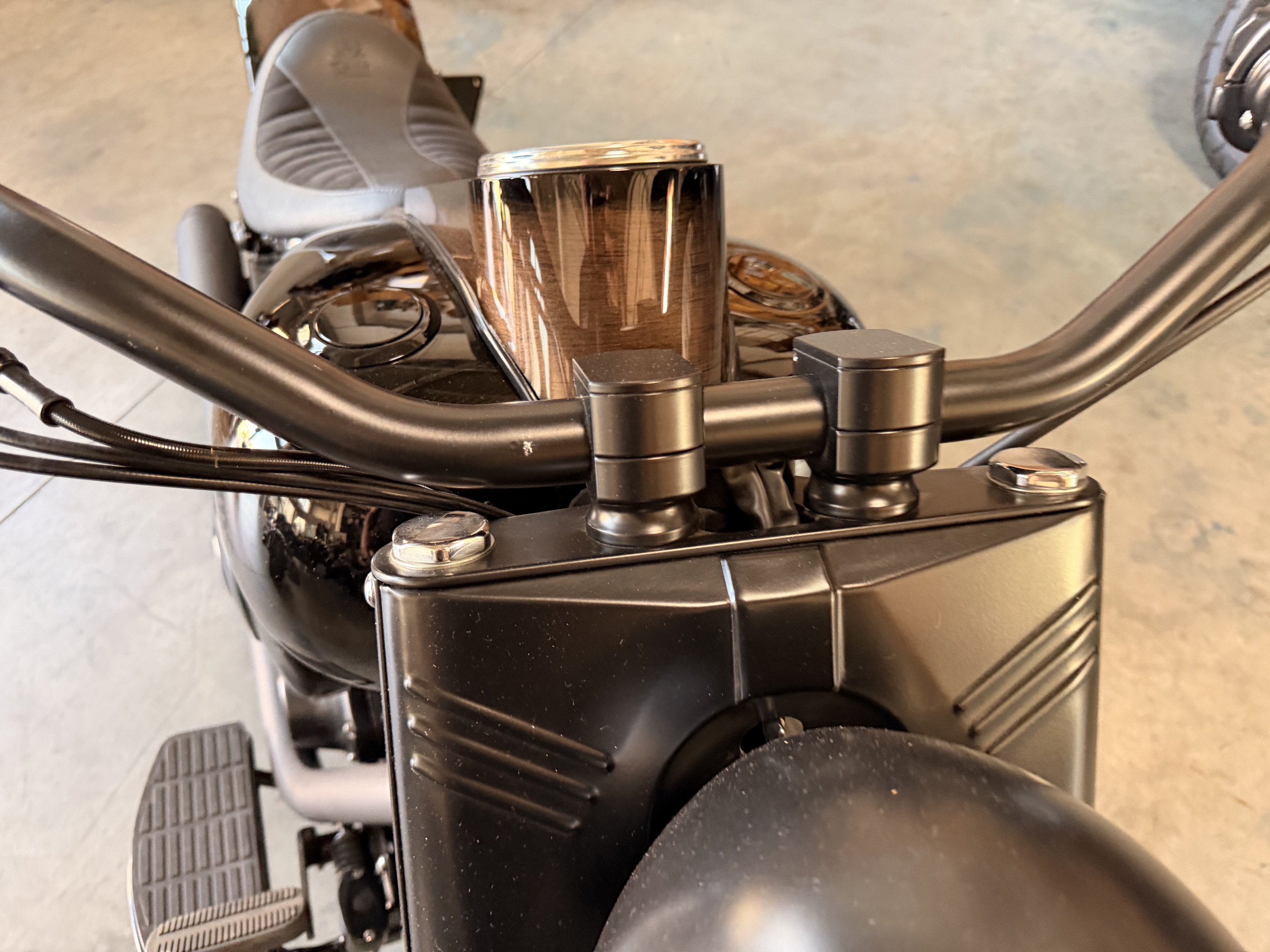 2001 Harley Davidson FLSTF FAT BOY  /// TOP UMBAU /// MCJ Anlage // Airbrush-Lackierung //   Finanzierung möglich    