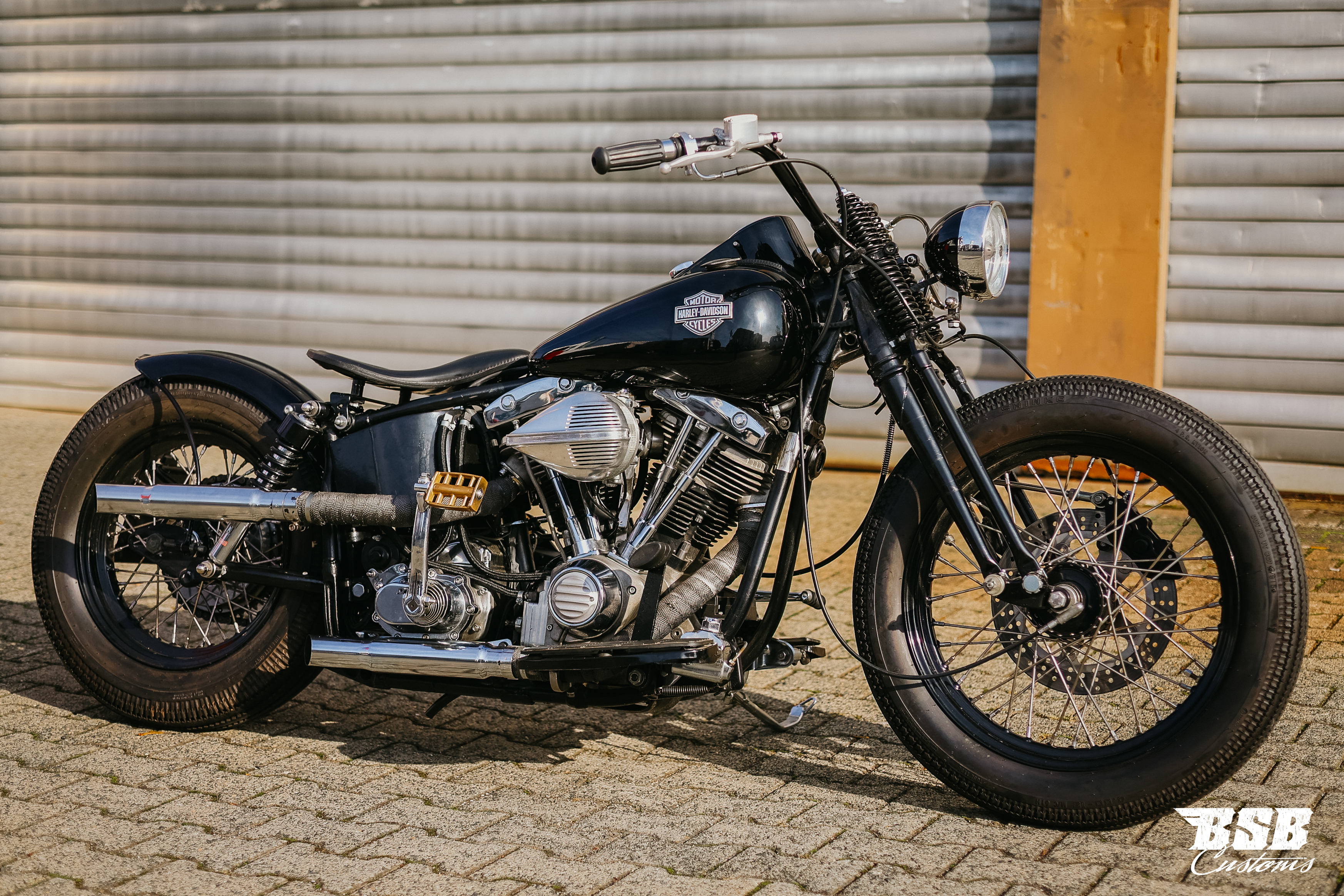1958 Harley-Davidson FL Panhead – Old School Bobber | Echte Rarität!