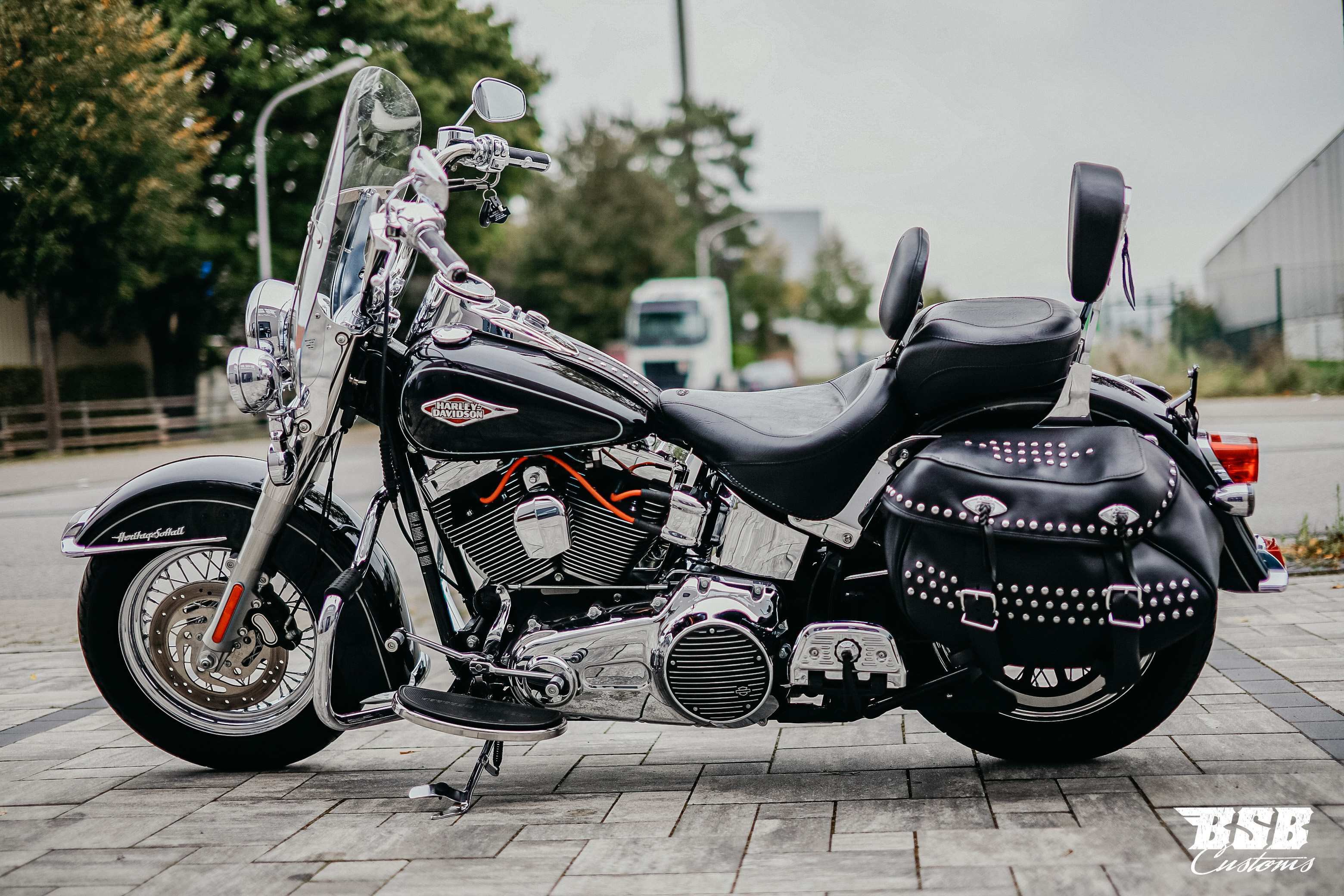 _MG_7520 2013 FLSTC Heritage Softail Classic Top Zustand sehr viele Extras ab 200,- EUR finanzieren