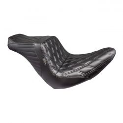 LePera TailWhip 2-Sitz „Up-Front“ für Harley-Davidson Softail FXLR / FXLRS / FXLRST / FLSB (2018–2024) – Doppelter Diamant