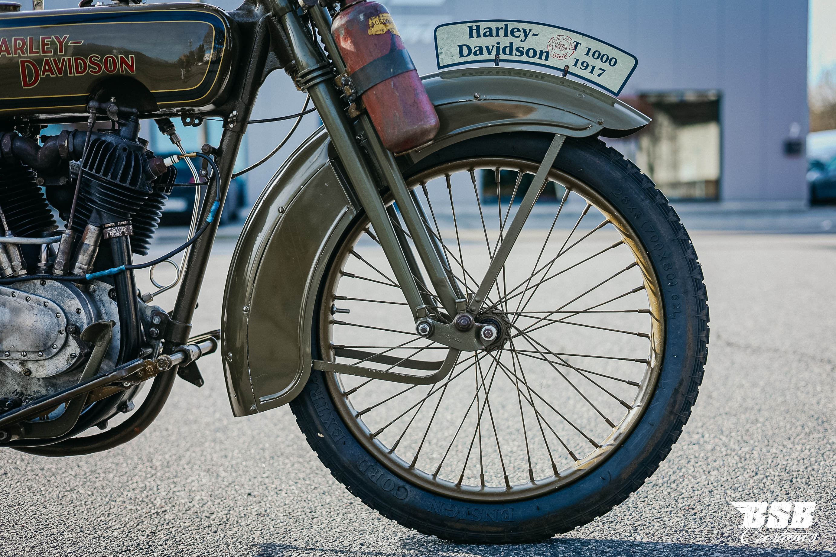 Harley-Davidson T 1000 – Baujahr 1917 – Ikone der frühen Motorradgeschichte - Sammlerstück