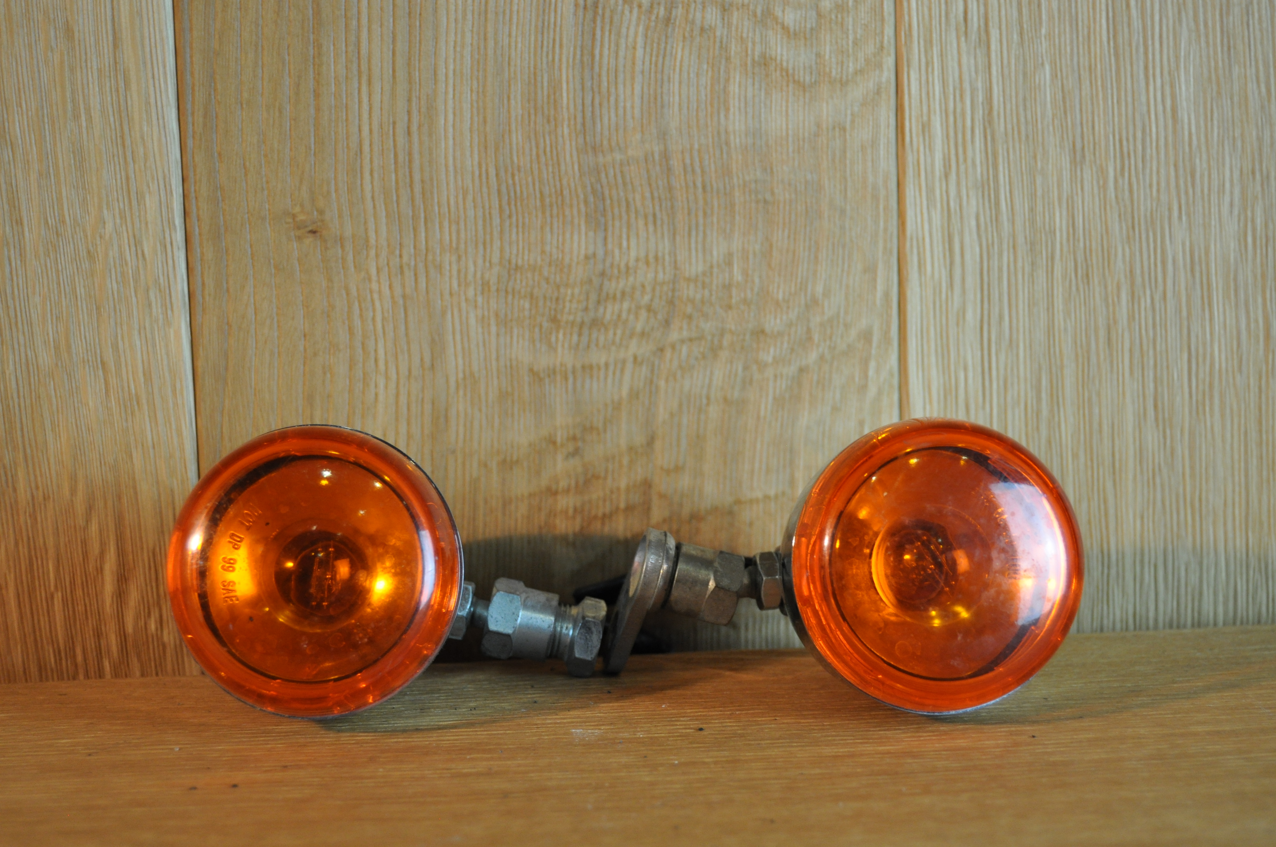 Klassische Bullet-Blinker Chrom – Paar – Für Harley, Chopper, Bobber & Custombikes