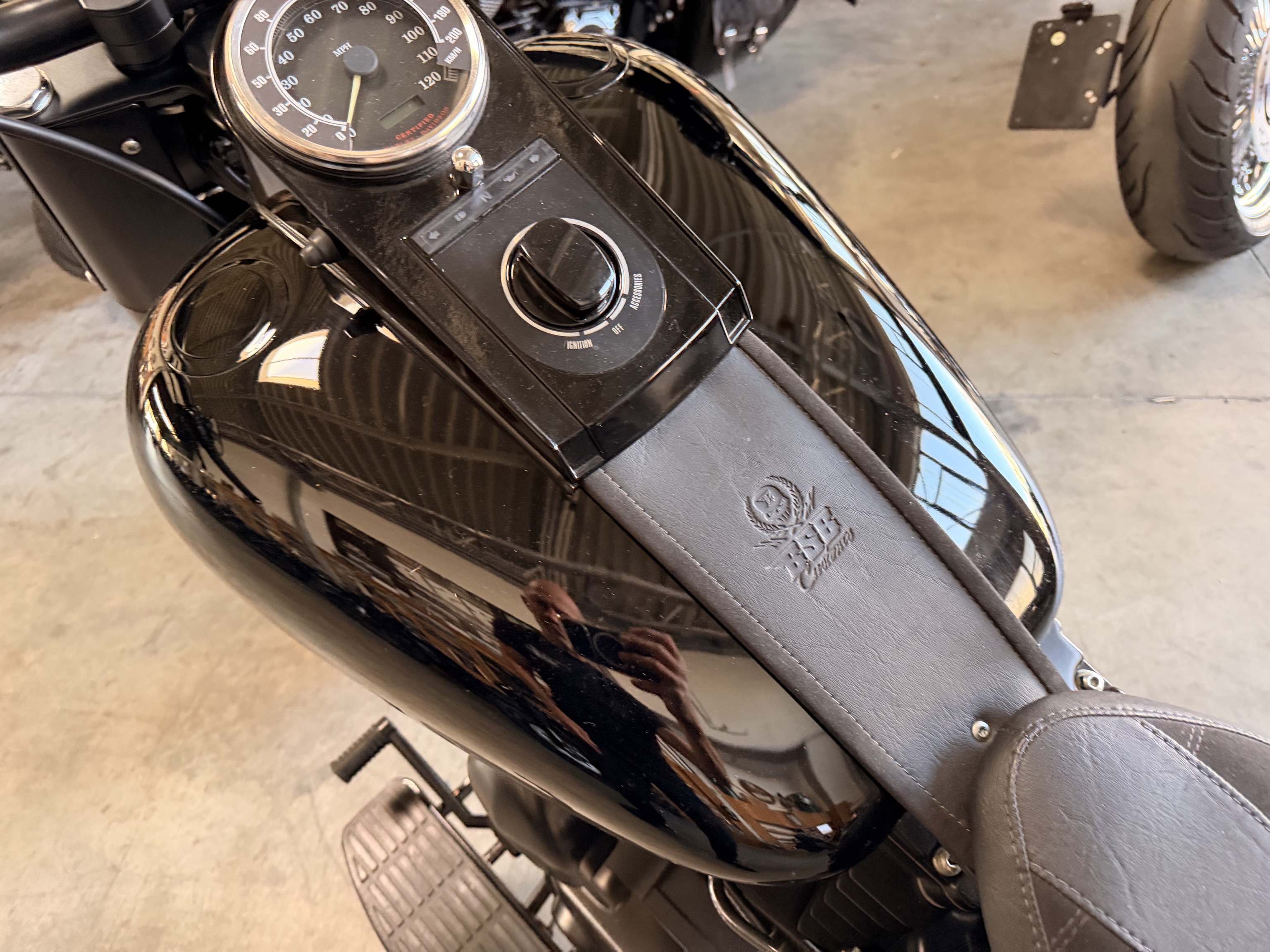 2001 Harley Davidson FLSTF FAT BOY  /// TOP UMBAU /// MCJ Anlage // Airbrush-Lackierung //   Finanzierung möglich    