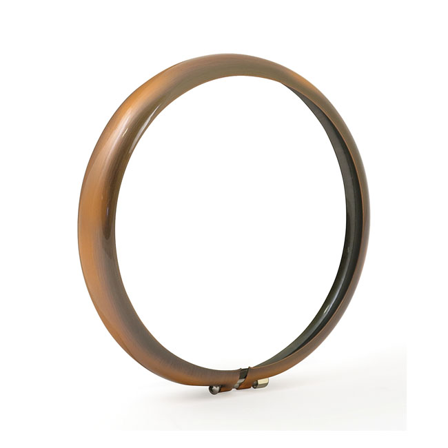 Lampenring  für 5,75" Scheinwerfergehäuße  alle Sportster Softail oder Dyna / KUPFER / Headlamp Trim Ring 5-3/4" – Ersatz für Chromring 