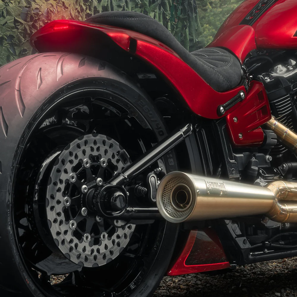 Killer Custom Avenger Rear Fender für Harley-Davidson Breakout FXBR & Fat Boy FLFB/FLSTFI 2025–2026 – Heckfender für 240–260 Reifen