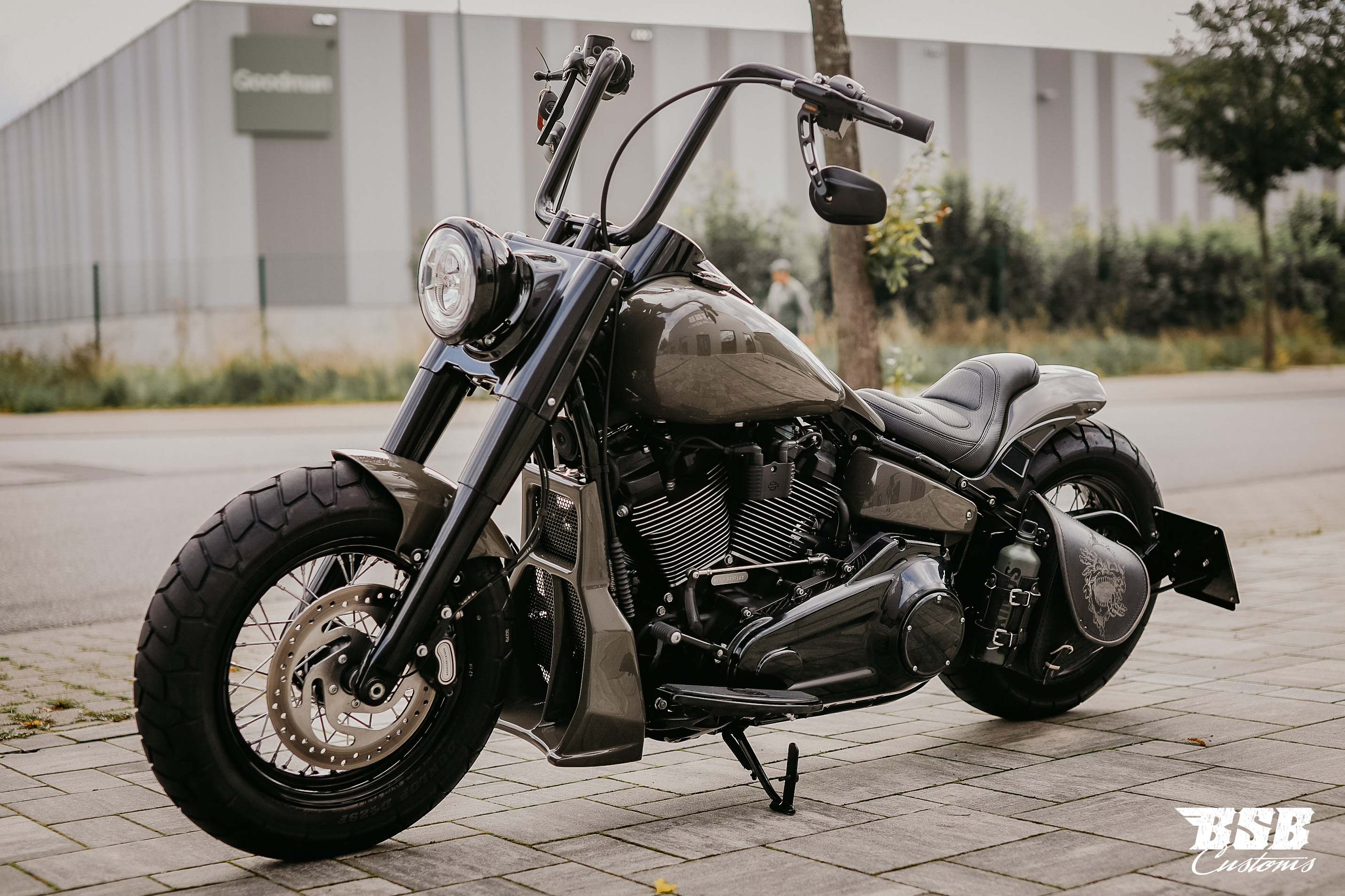 HARLEY-DAVIDSON M8 SOFTAIL HECKFENDER "BOBBSTR" 2018-2023 FÜR 180-200 BREITREIFEN mit Gutachten !!!