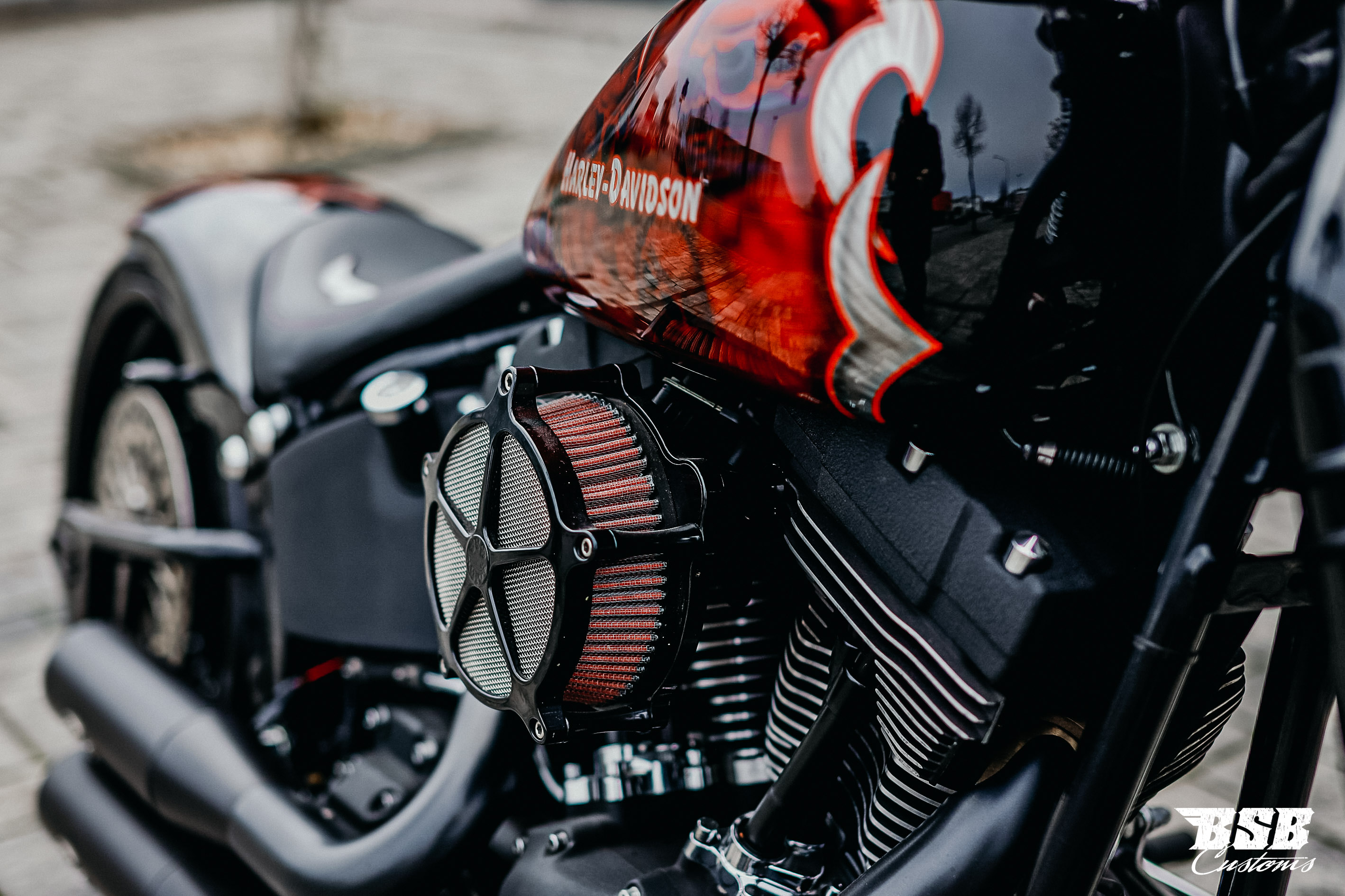 2007 Harley Davidson Heritage Springer Custom-umbau by BSB Customs 2007 Harley Davidson Heritage Springer Custom-umbau by BSB Customs