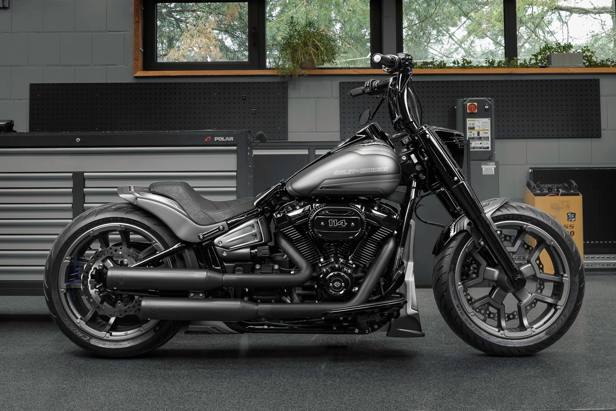 2025 - 2026 Softail Killer Bull 2" Fat Bars Entwickelt für Harley-Davidson mit 1,25" Risern inkl. GUTACHTEN 