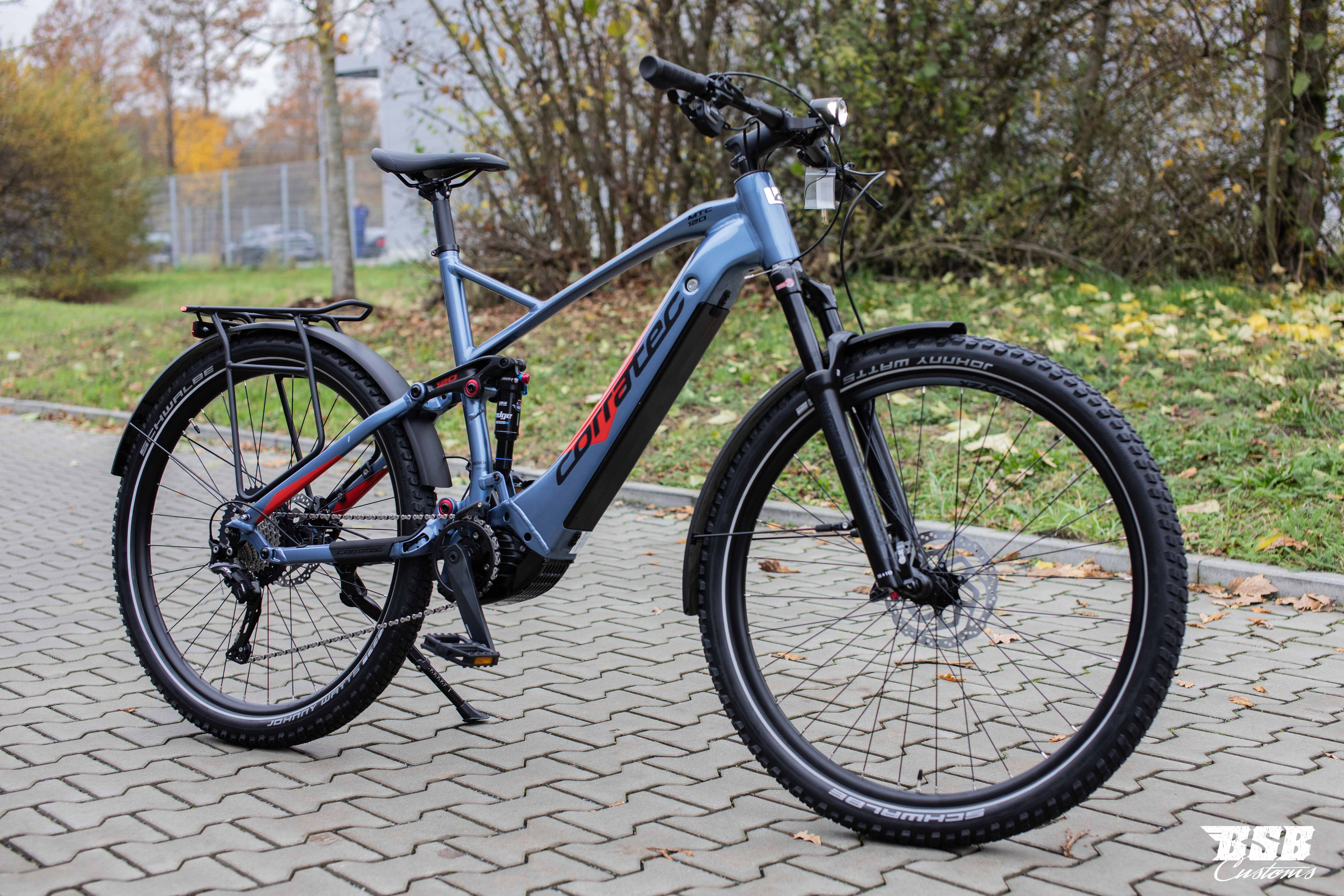 Corratec E-Power MTC 120 ELITE Blau MODELL 2022, Bosch Performance Line CX