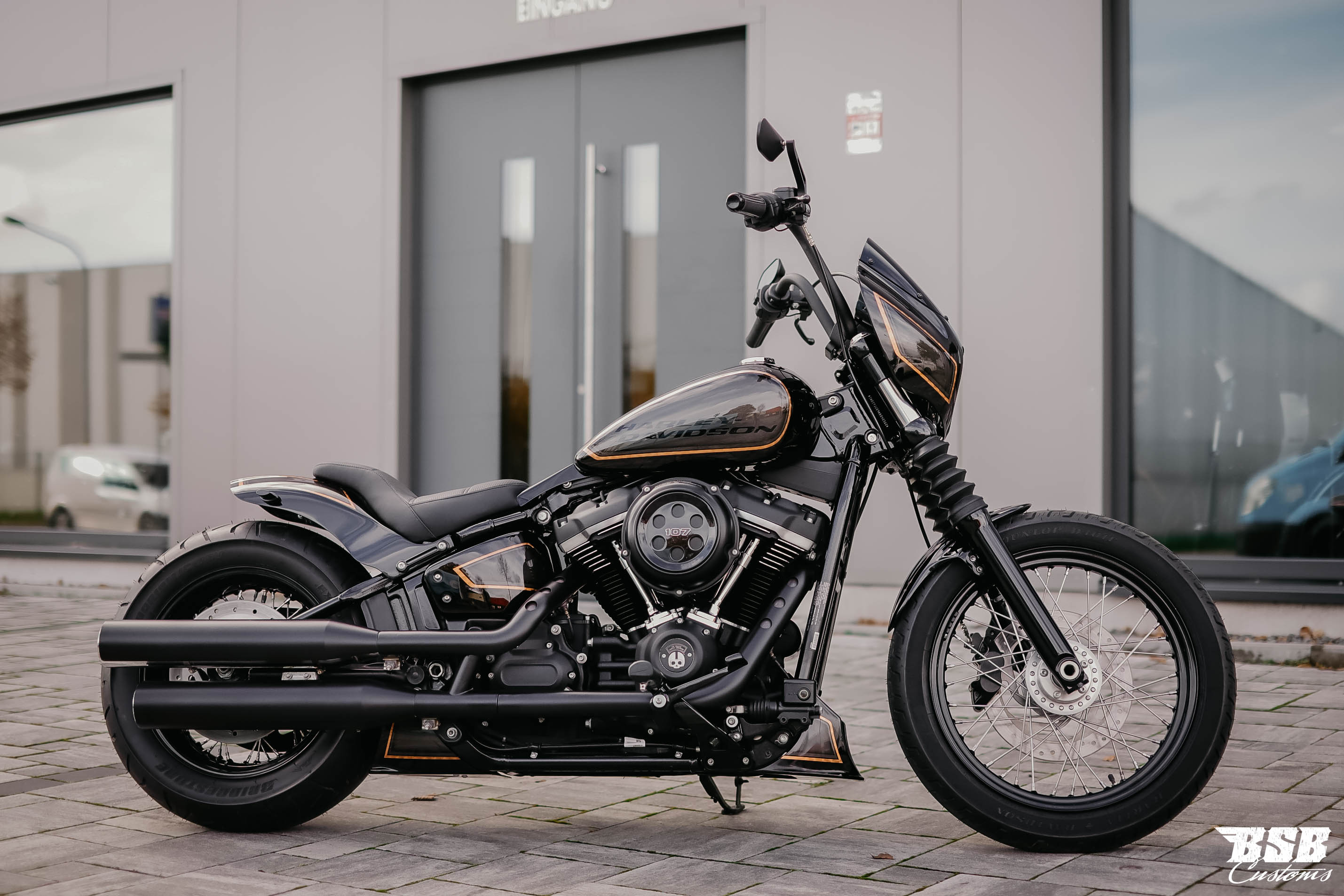 2019 FXBB 107 Softail Street BOB mit Umbau und Jekill & Hyde Anlage + Garantie