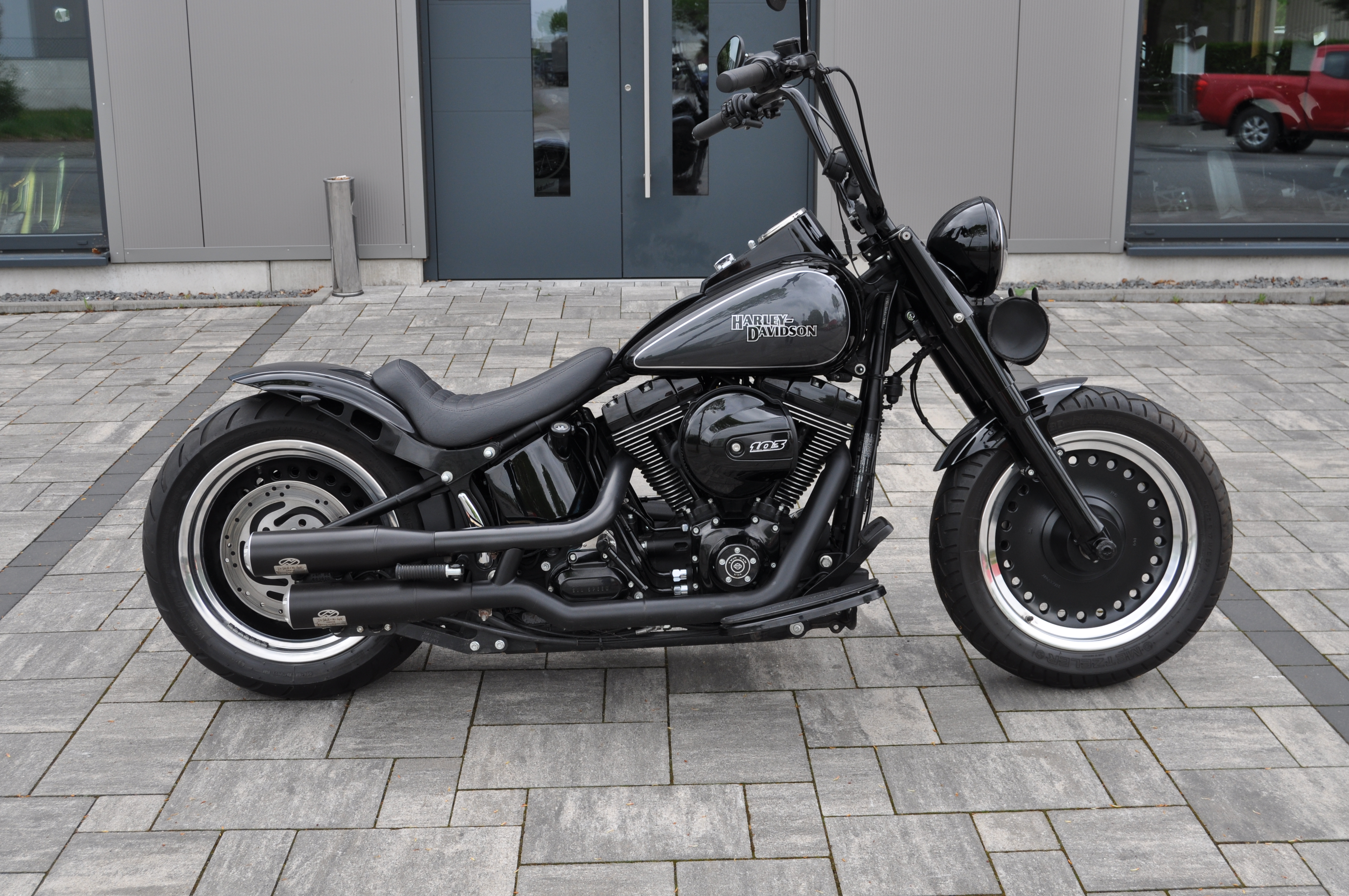 2016 Harley Davidson FAT BOY mit ABS, sehr viele Extras wie Jekil&Hyde / Rückwärtsgang ... Garantie & Finanzierung 
