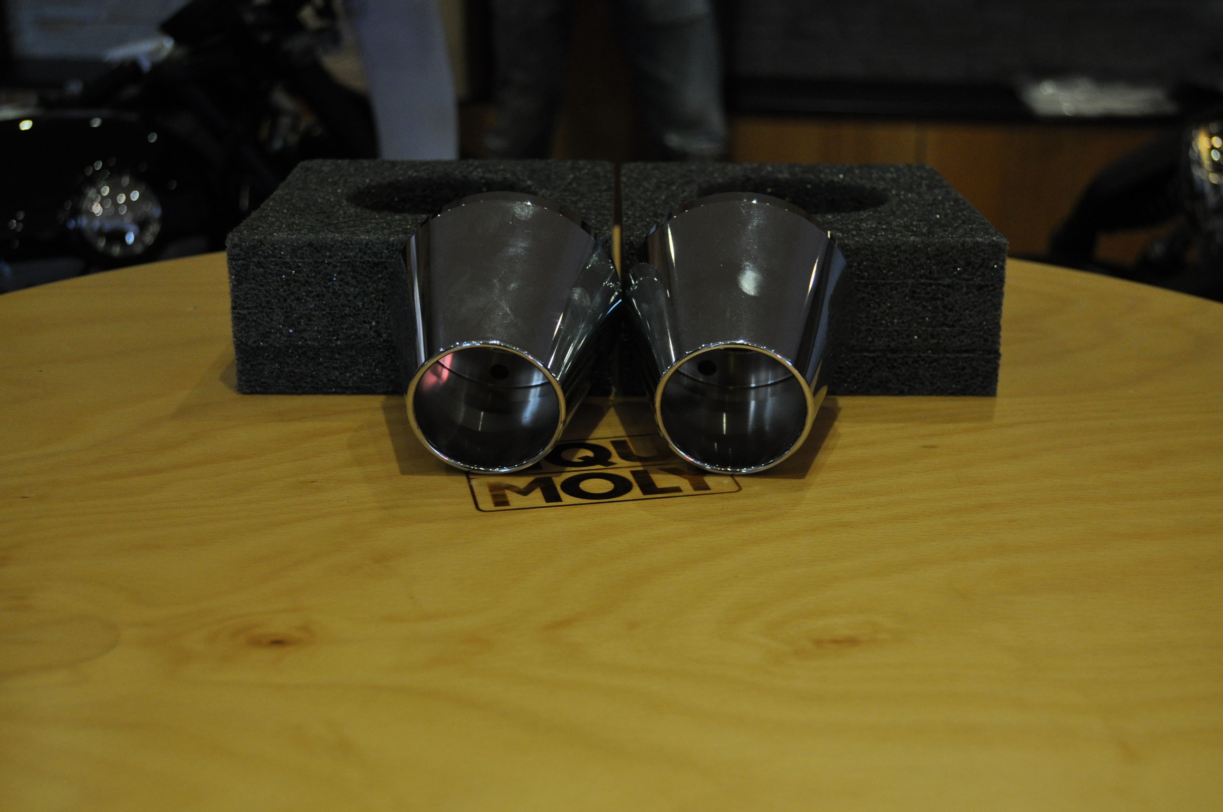 Jekill & Hyde Endkappe 3,5 Zoll  Chrom – Auspuff-Endstück für Harley-Davidson Modelle