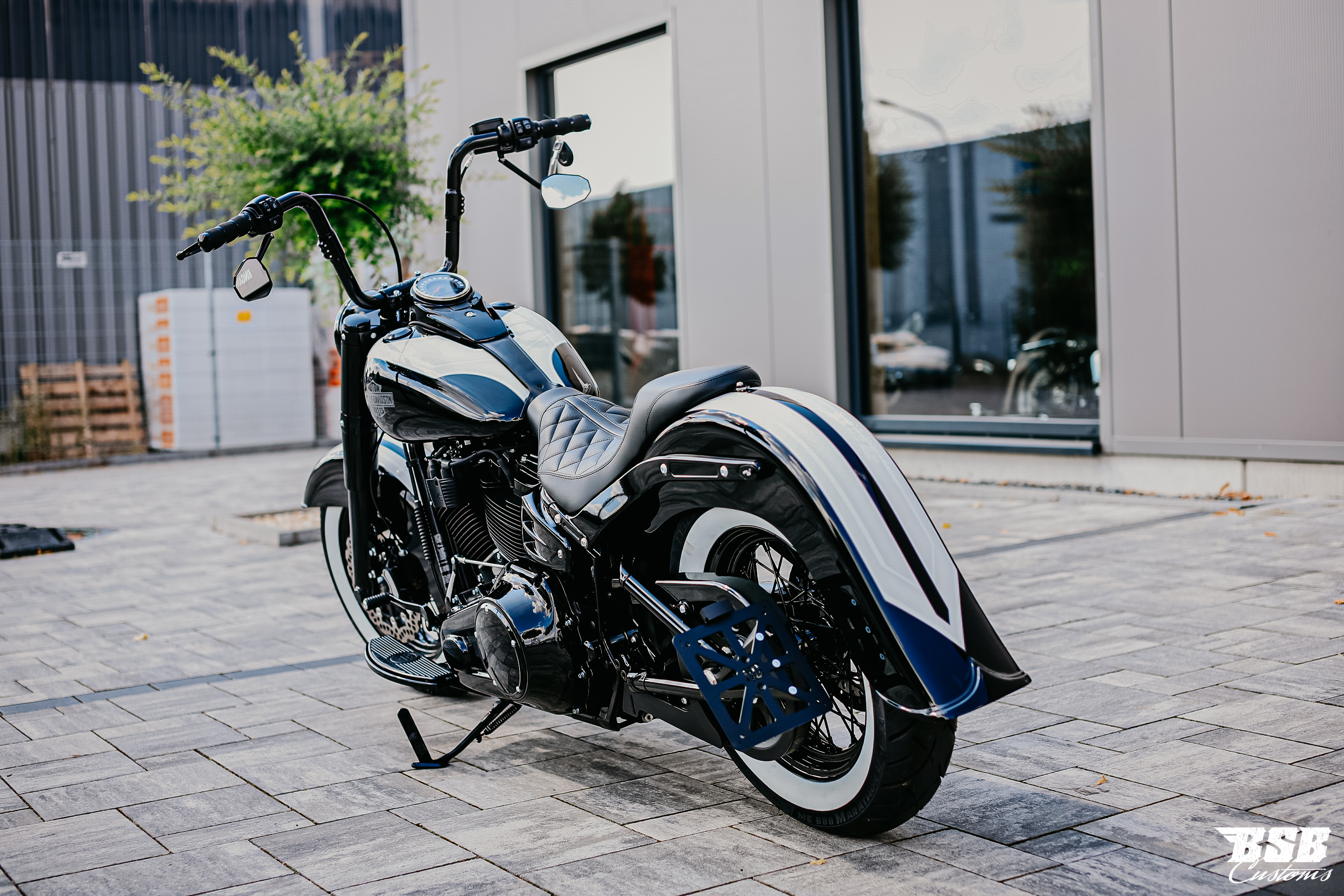 2021 Harley Davidson FLSL SLIM 107 CUI Chicano Umbau mit Jekill & Hyde Anlage ( bereits ab 300 EUR finanzieren*)