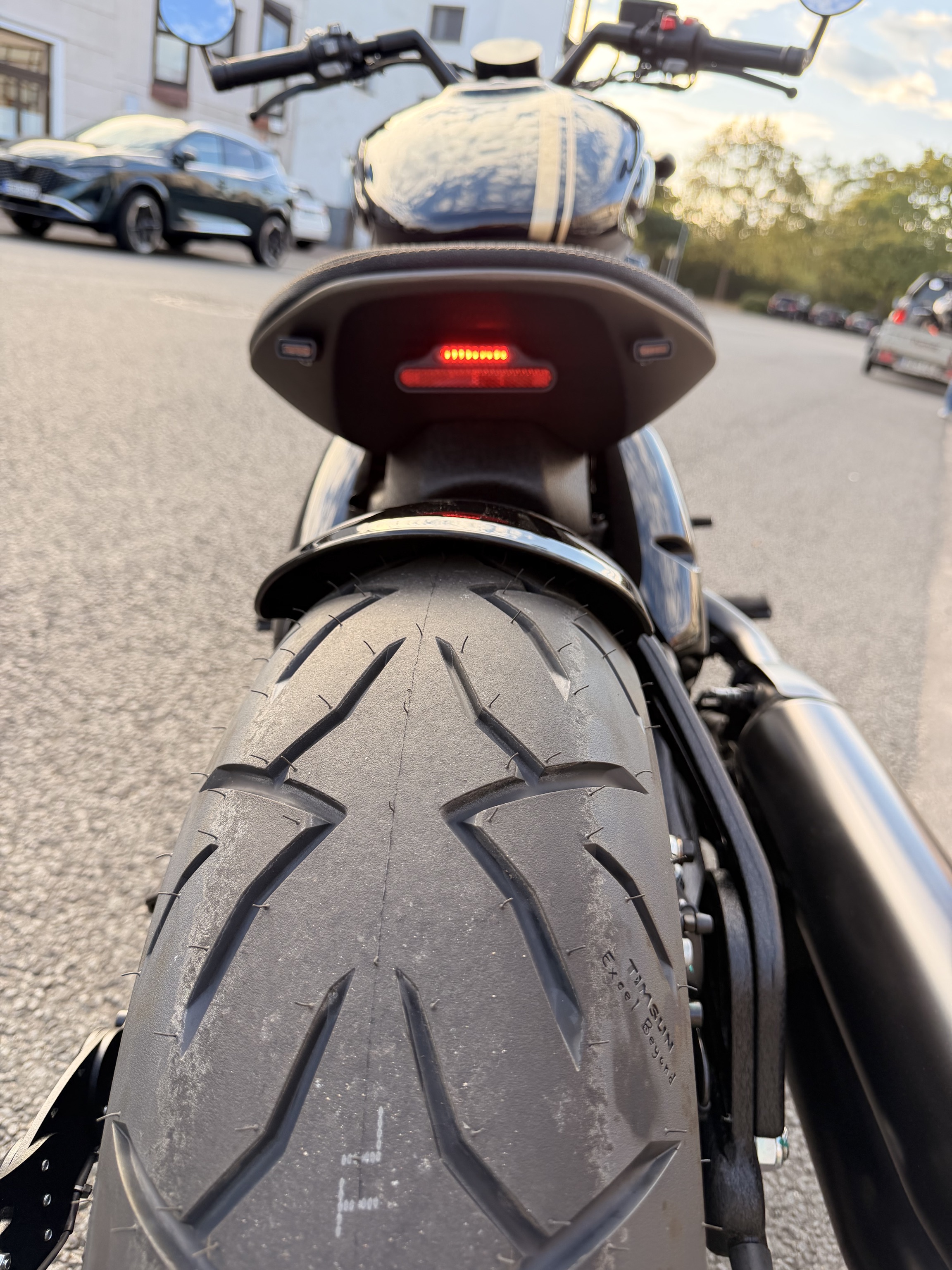  LED Blinker Set mit Fastline LED Blinkern für BENDA Napoleon Bob 500 