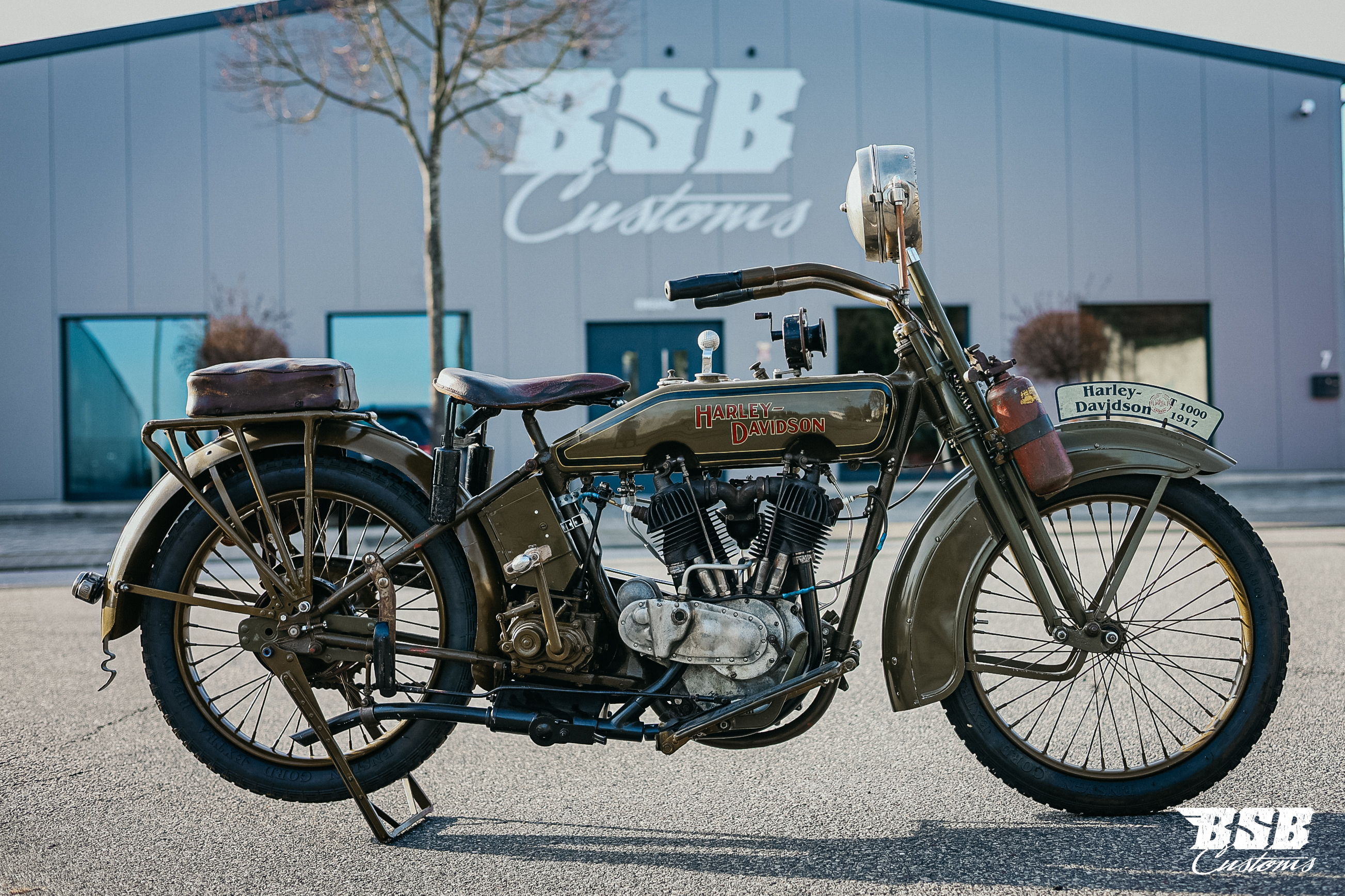Harley-Davidson T 1000 – Baujahr 1917 – Ikone der frühen Motorradgeschichte - Sammlerstück