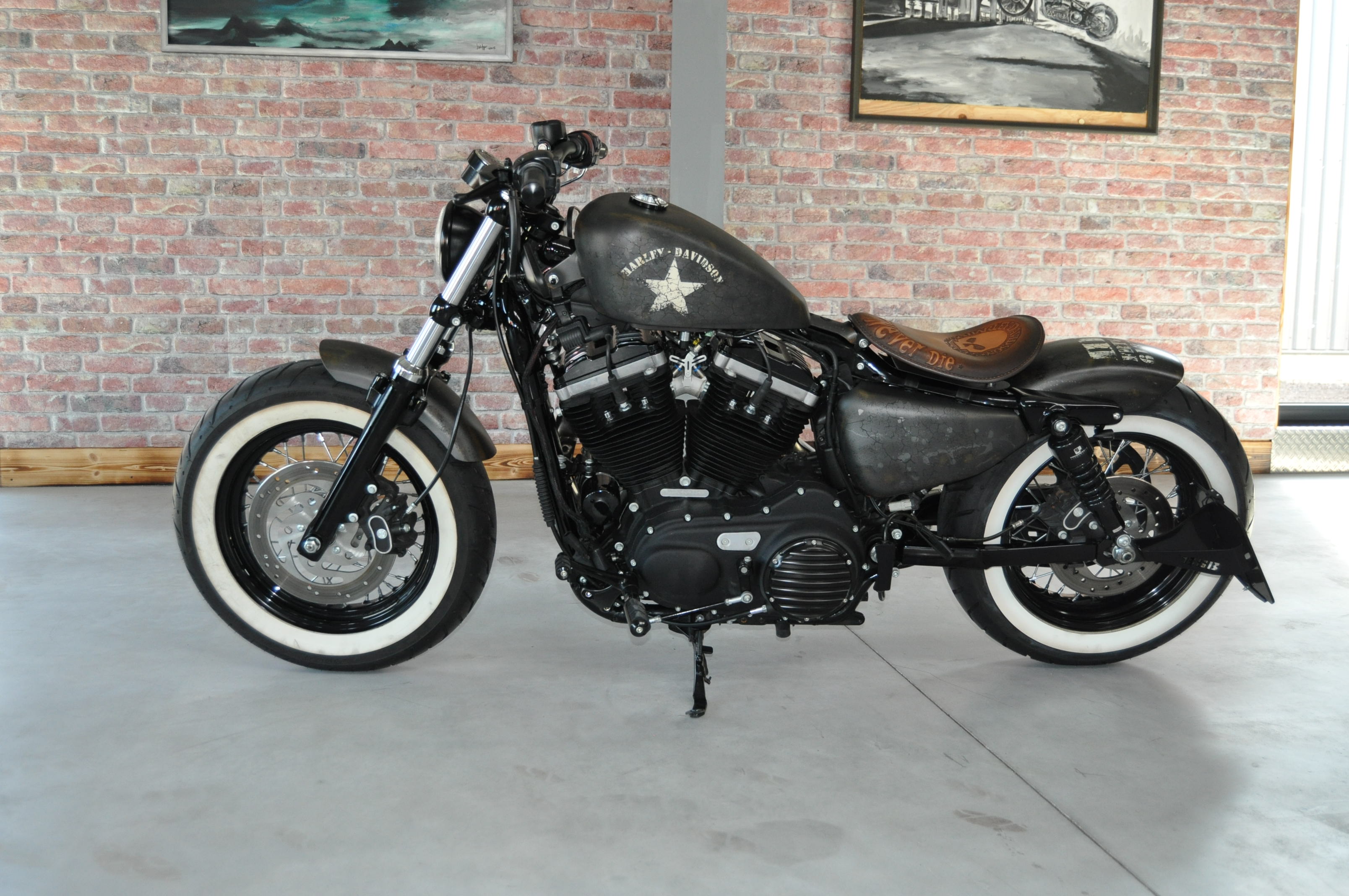 DSC_2399SlUpyNrkQgYNB VERKAUFT***XL 1200 Forty Eight erst 500 km, Jekill&Hyde Anlage 12 Mo Garantie