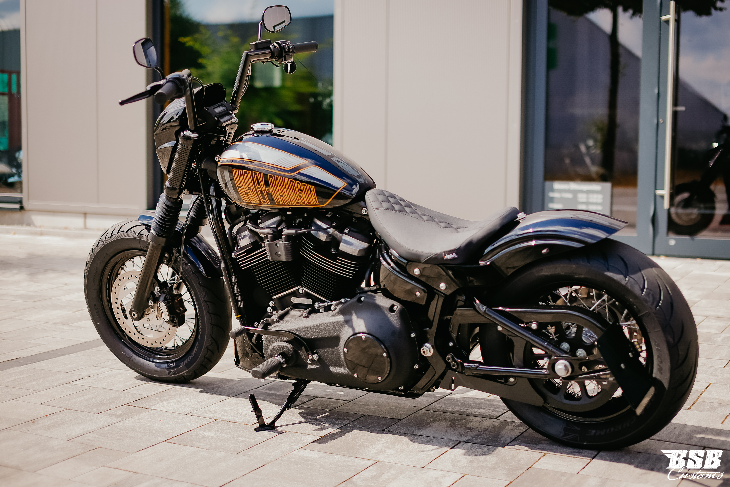 _MG_8318 2020 Harley Davidson FXBB Street Bob 200er Umbau + 12 Monate Garantie über INTEC