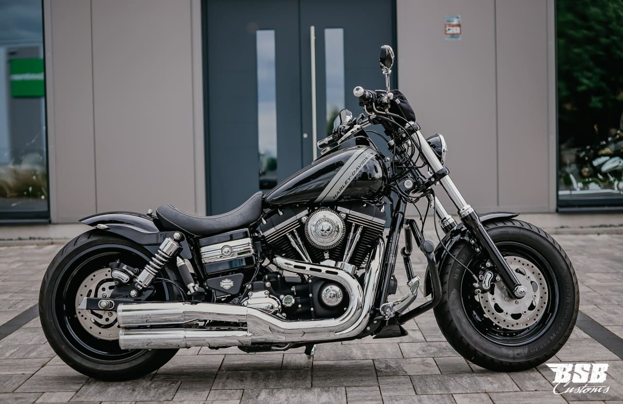 Motorrad Chopper Spiegel klein für Harley Davidson u. Custombikes