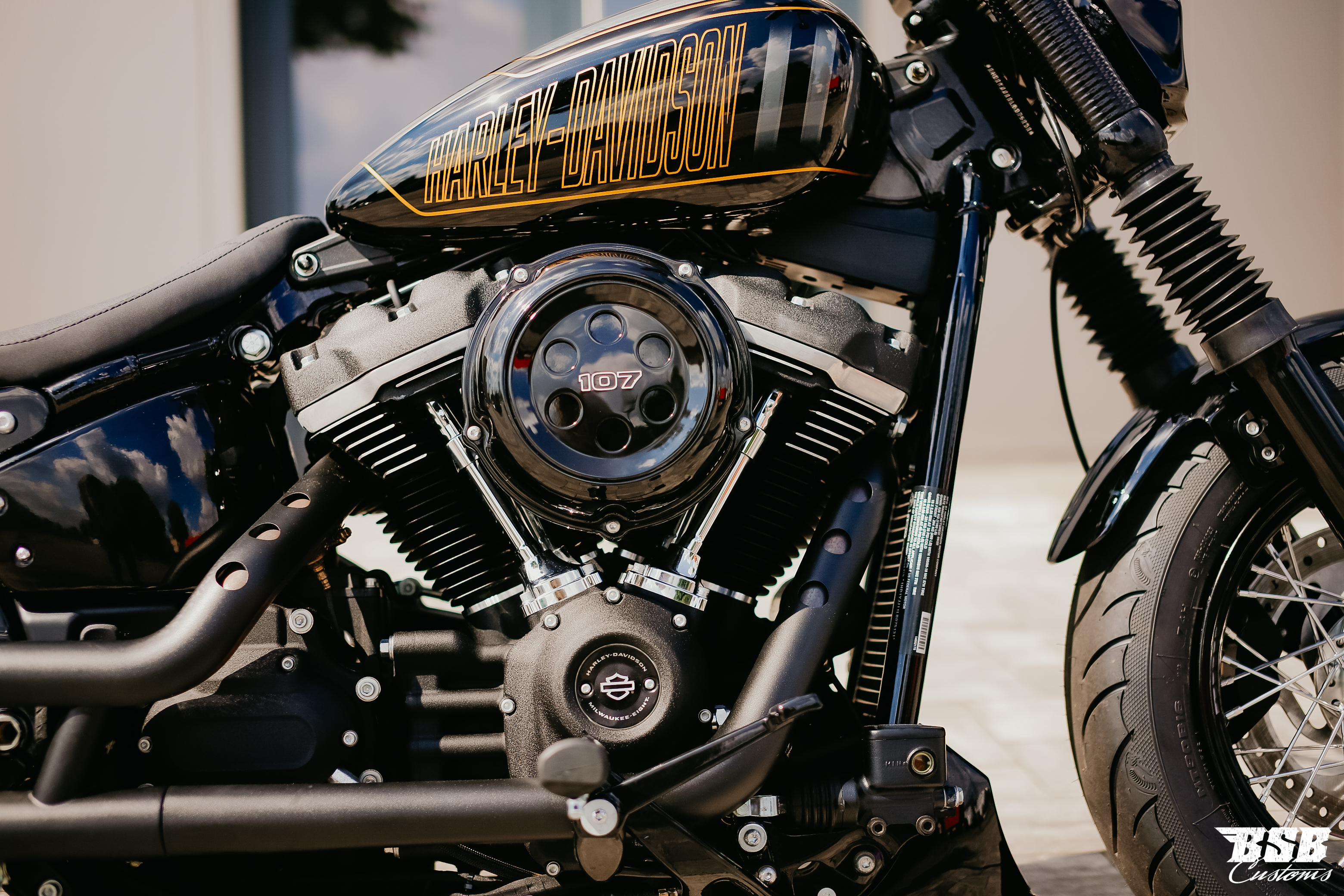 _MG_8271 2020 Harley Davidson FXBB Street Bob 200er Umbau + 12 Monate Garantie über INTEC