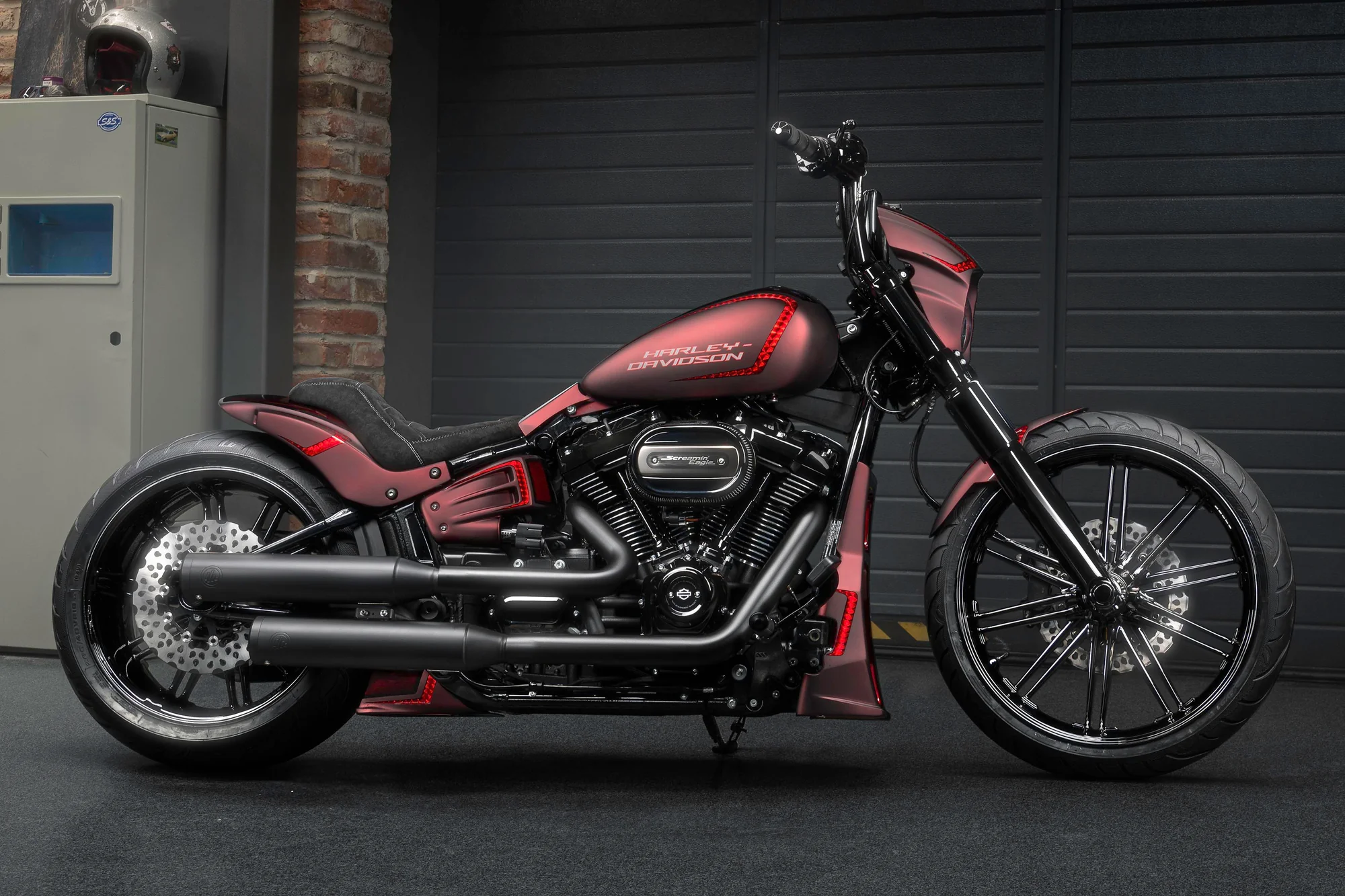 2025 - 2026 Softail Killer Bull 2" Fat Bars Entwickelt für Harley-Davidson mit 1,25" Risern inkl. GUTACHTEN 