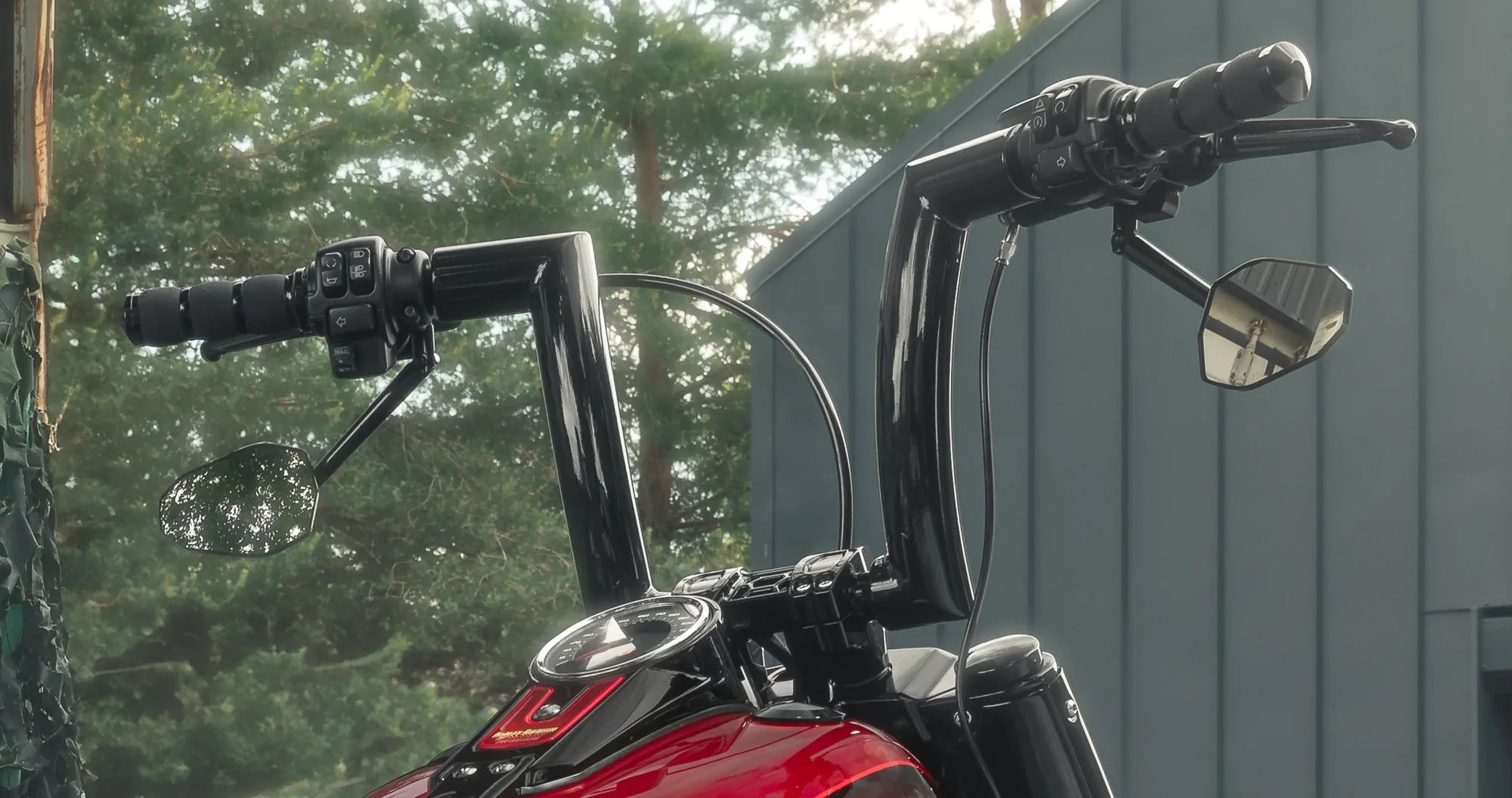 Killer Bull 2" Fat Bars – für 1" Riser Softail Harley Lenker mit Teilegutachten 