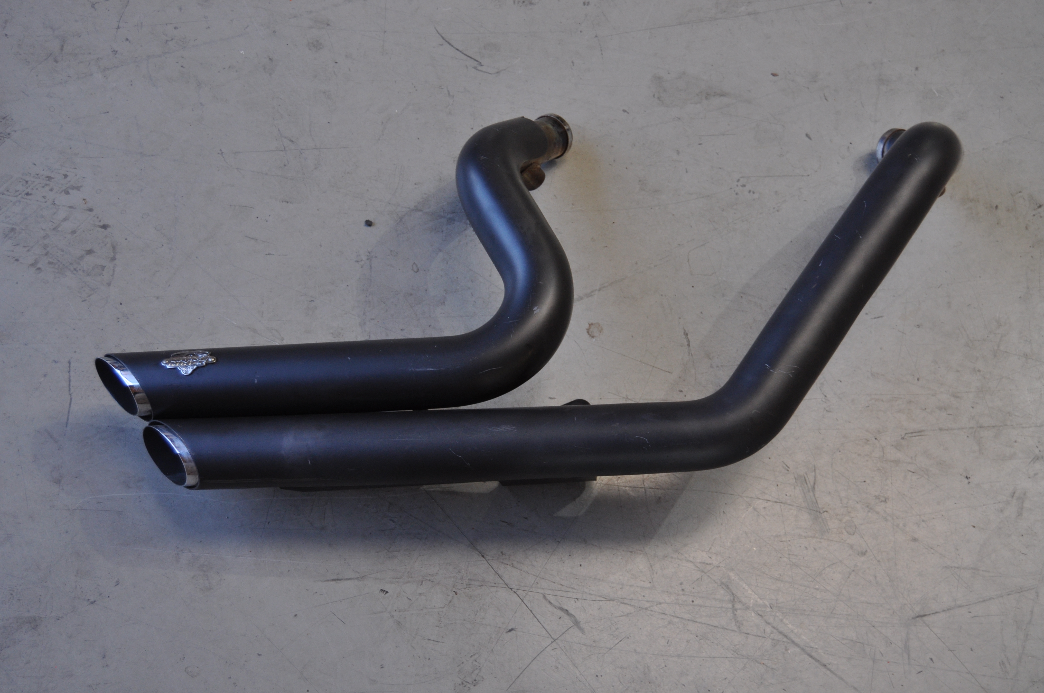 Vance & Hines Shot Short Auspuffanlage für Harley Softail ab 2007 – mit Lambdasonde