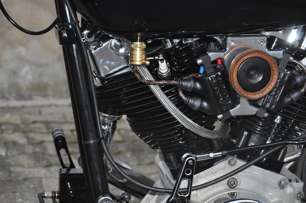 78´FX Shovel mit 113 S&S Motor, BSB Customs Umbau