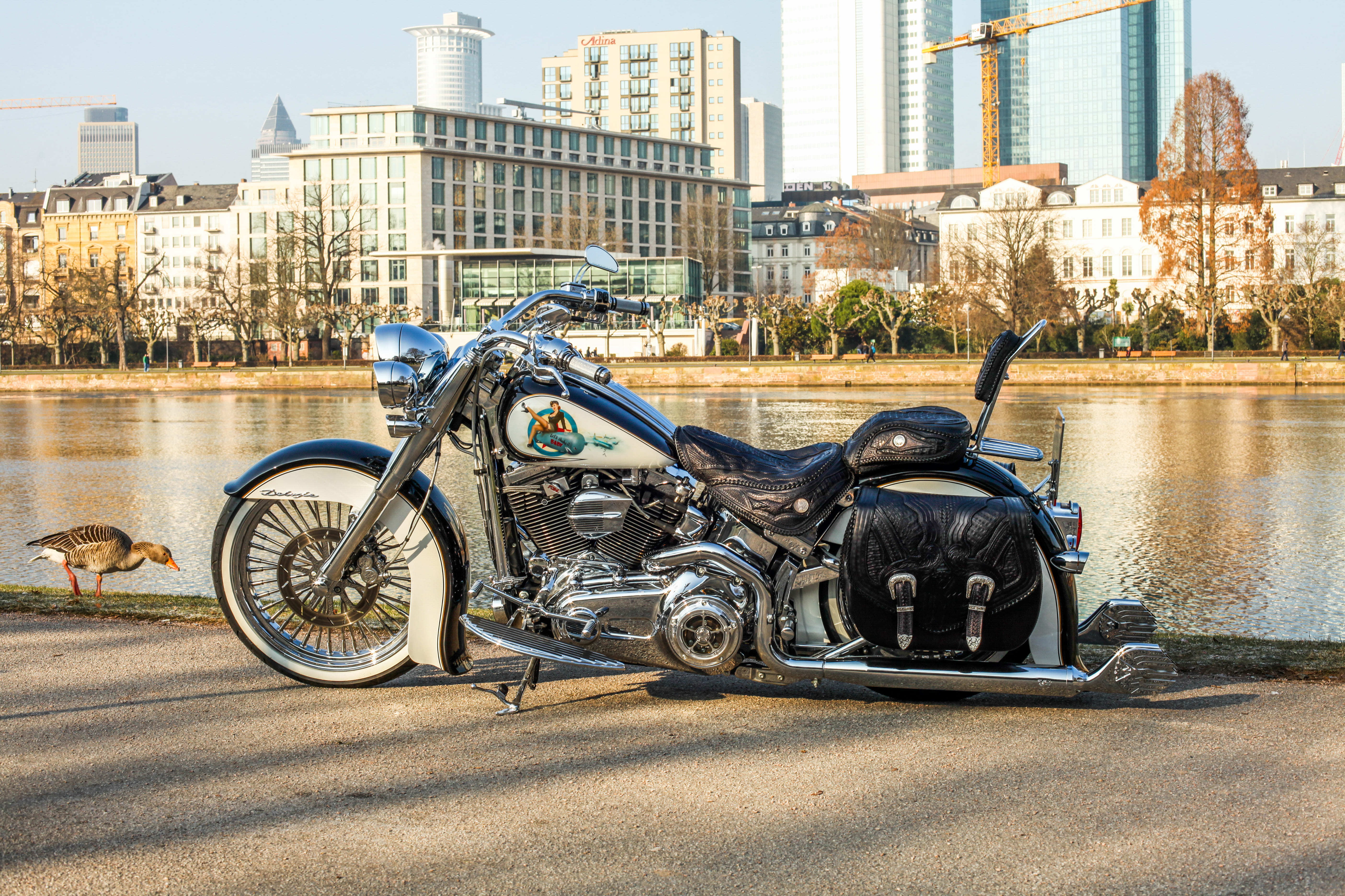 2015 FLSTN Softail Deluxe Mexican Chicano Style Umbau by BSB Customs  ab 480 EUR finanzieren*