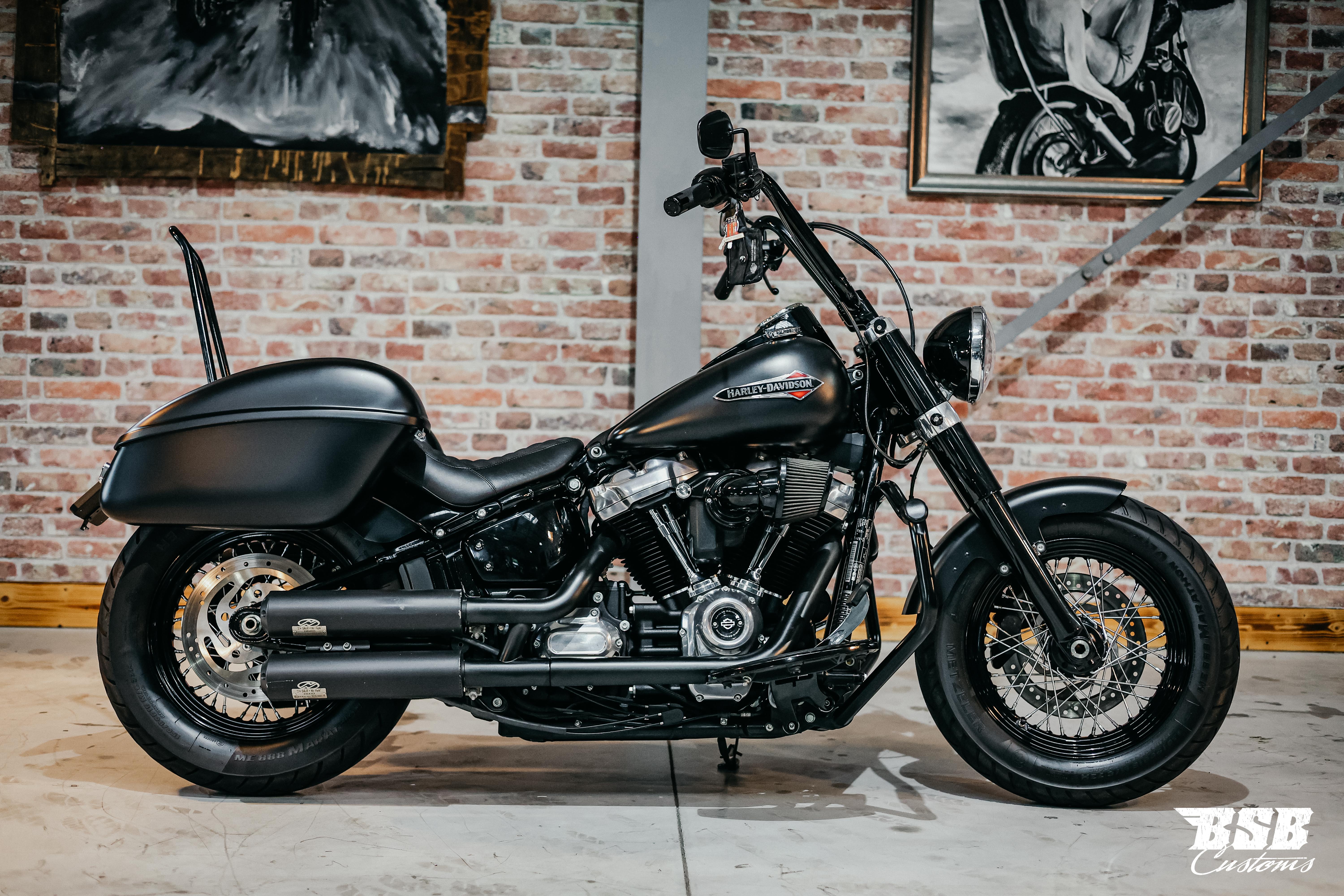 Harley Davidson FLSL Softail Slim M8 107 | Jekill & Hyde | Garantie ...  Finanzierung ab 5,99% möglich 