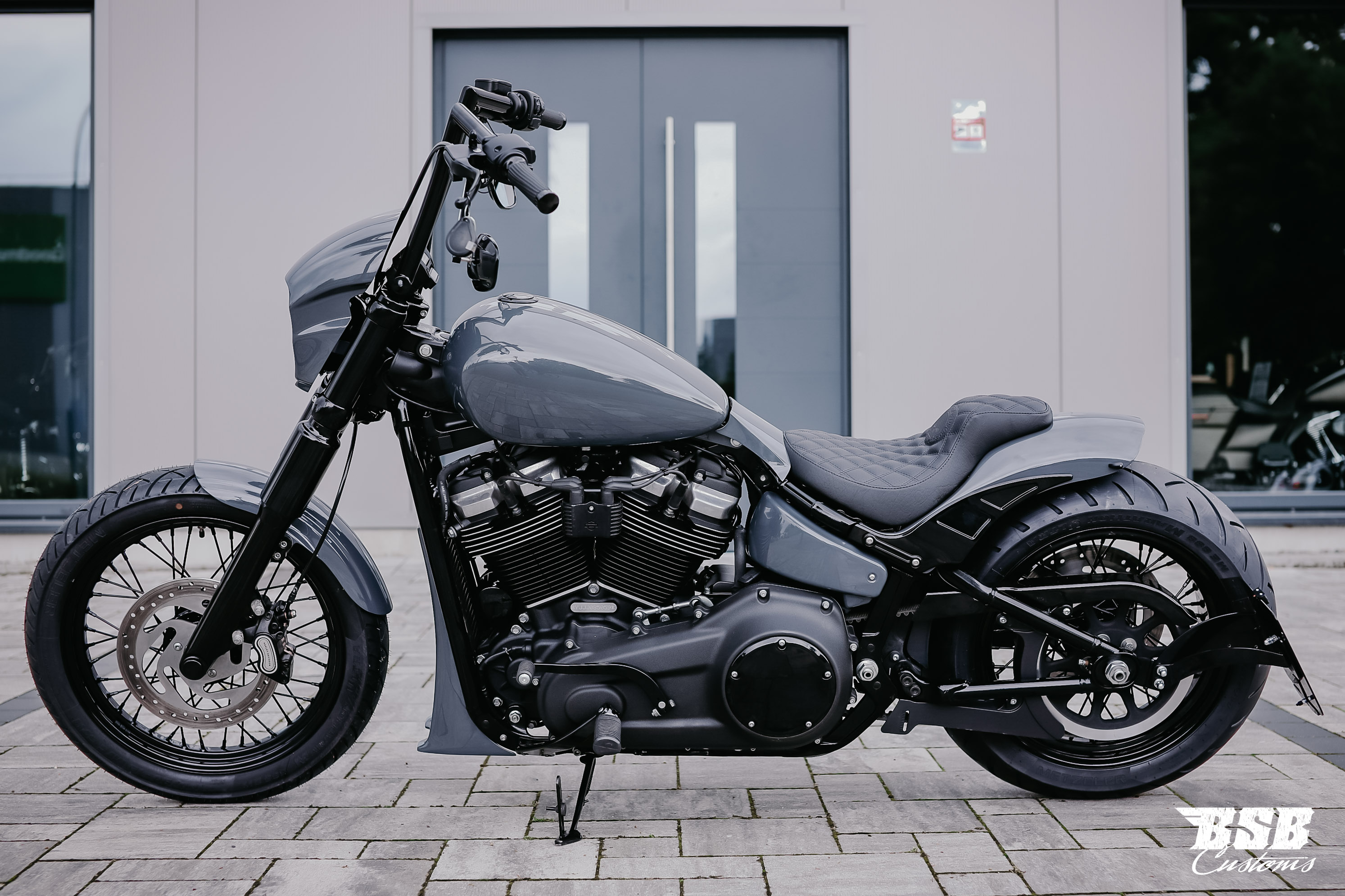 HARLEY-DAVIDSON M8 FXBB HECKFENDER "BOBBSTR" 2018-2023 FÜR 180-200 BREITREIFEN mit Gutachten !!!