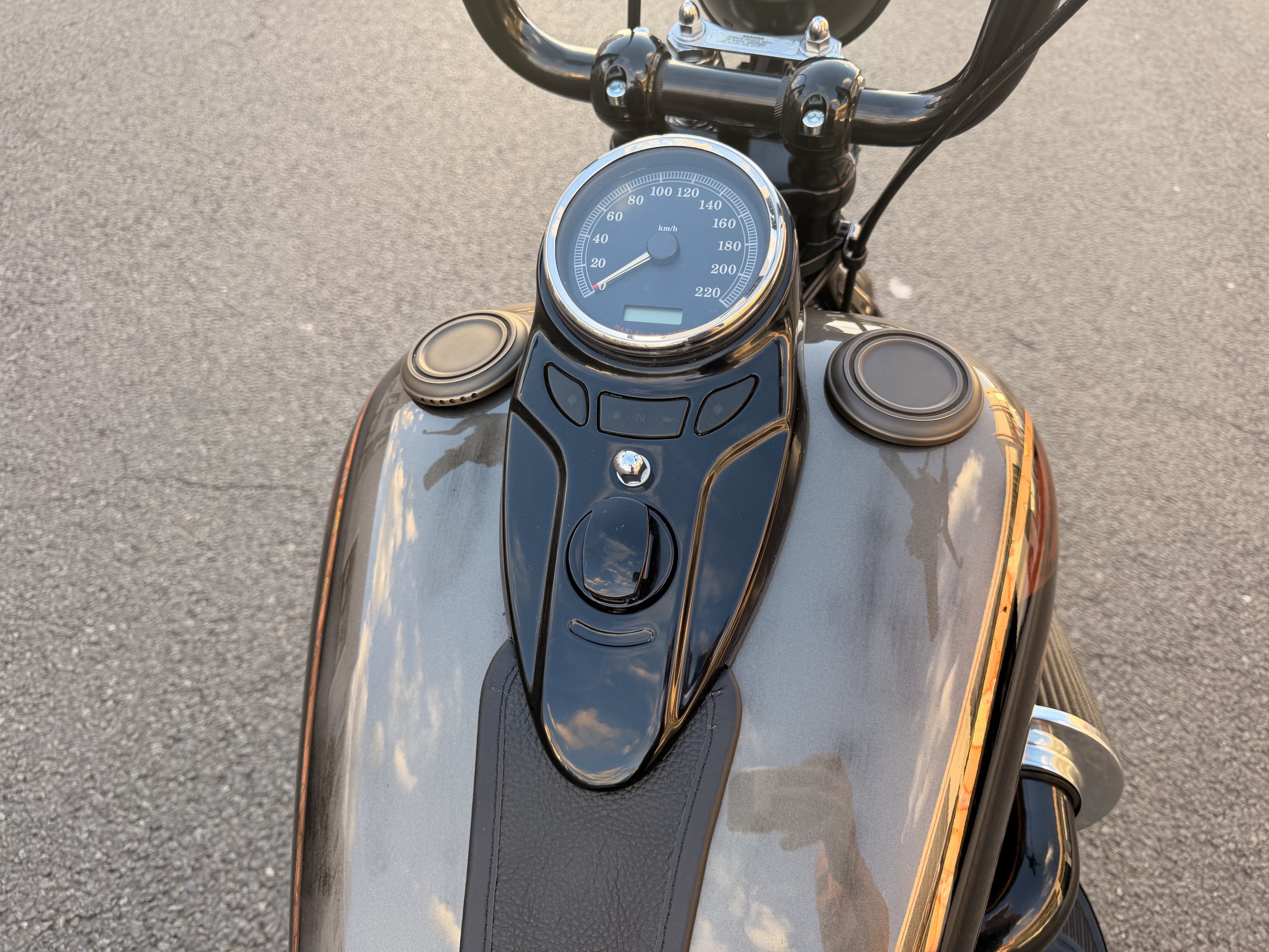Harley-Davidson FLSB Cross Bones – letztes Baujahr | 5HD1 | 1. Hand | nur 2.500 km | exklusiver Custom-Umbau