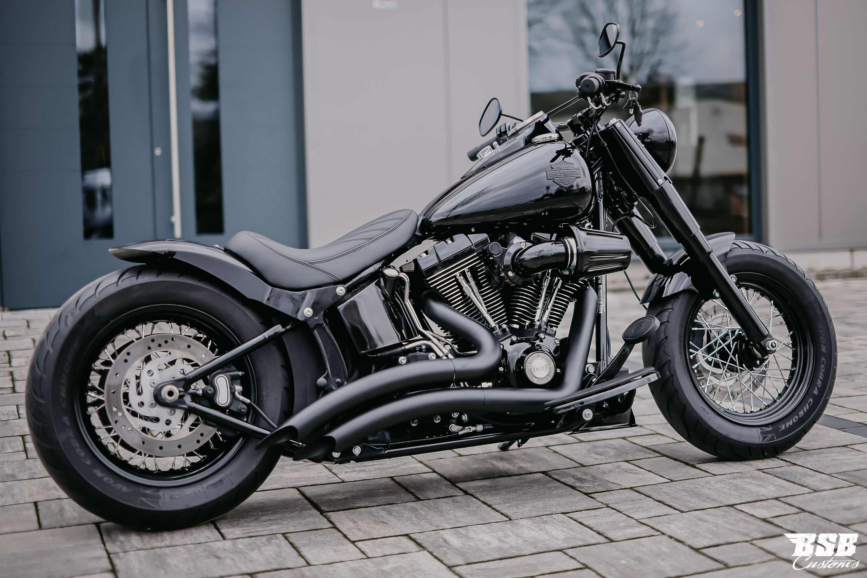 2013 FLSTC Heritage Softail mit 200 Umbau bereits ab 220 EUR finanzieren 