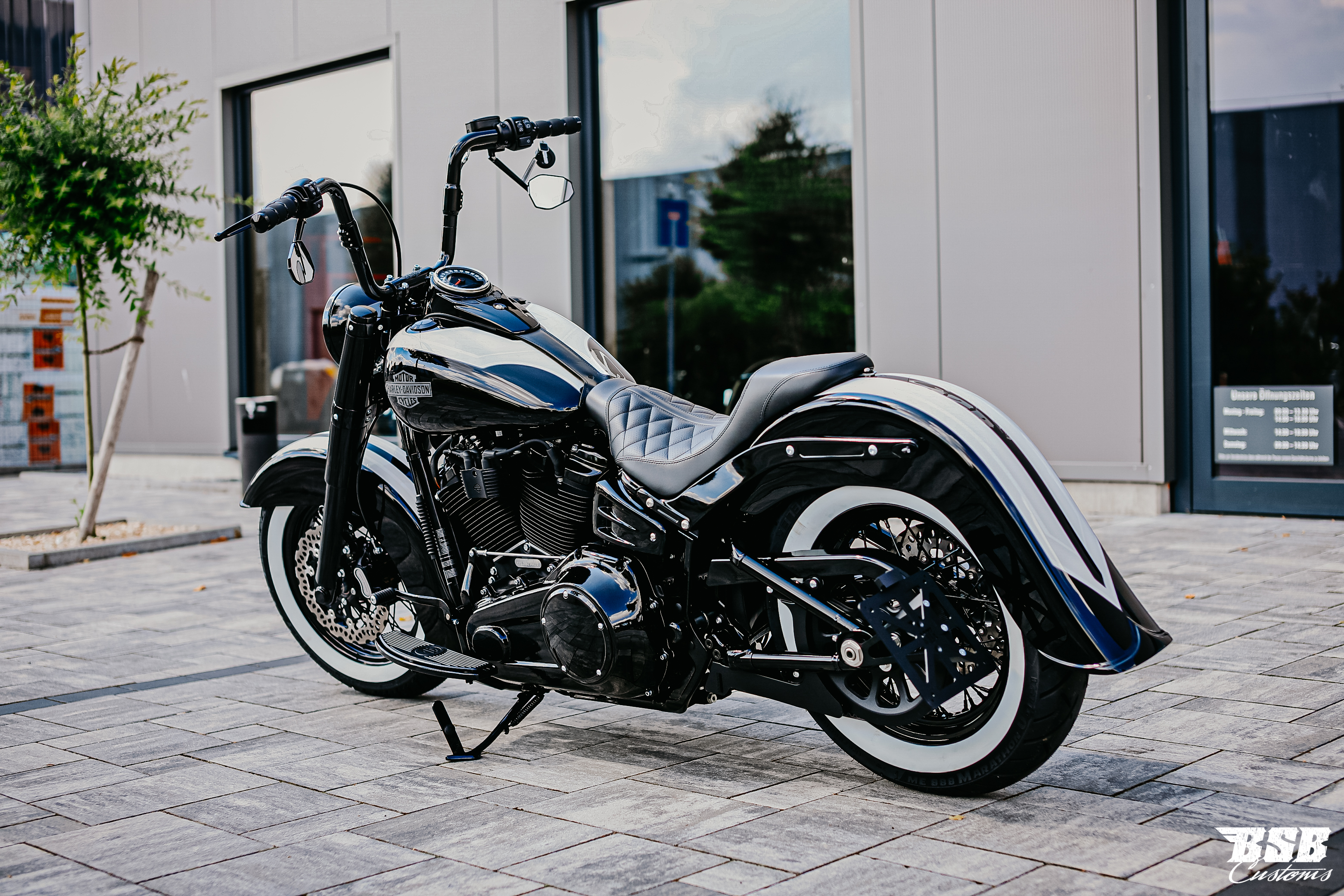 2021 Harley Davidson FLSL SLIM 107 CUI Chicano Umbau mit Jekill & Hyde Anlage ( bereits ab 300 EUR finanzieren*)