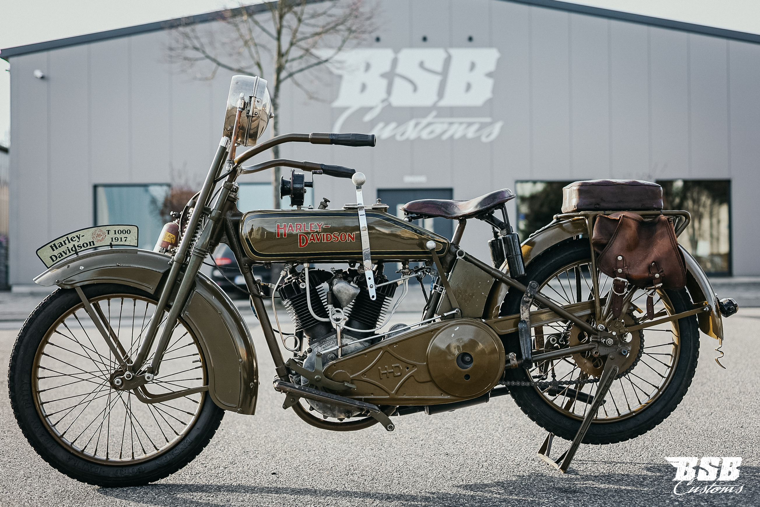 Harley-Davidson T 1000 – Baujahr 1917 – Ikone der frühen Motorradgeschichte - Sammlerstück