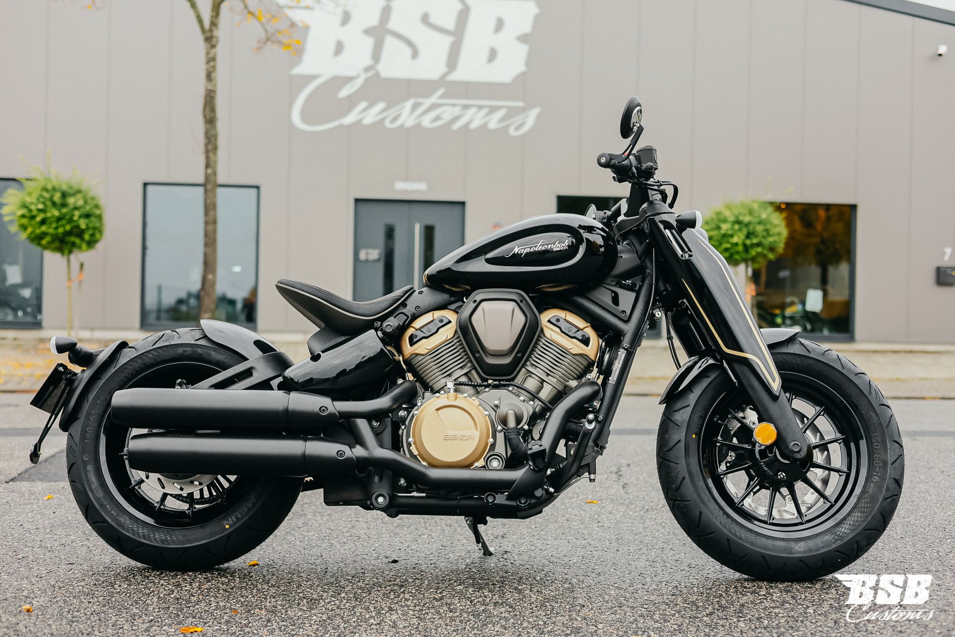 Benda Rock 125 – Custom-Cruiser mit V2 und Riemenantrieb