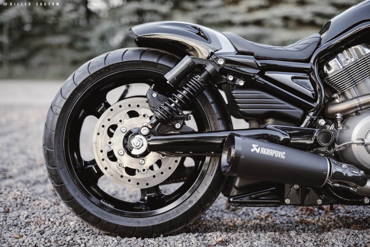 HARLEY-DAVIDSON V-ROD CUSTOM HECKFENDER 2007-2017 