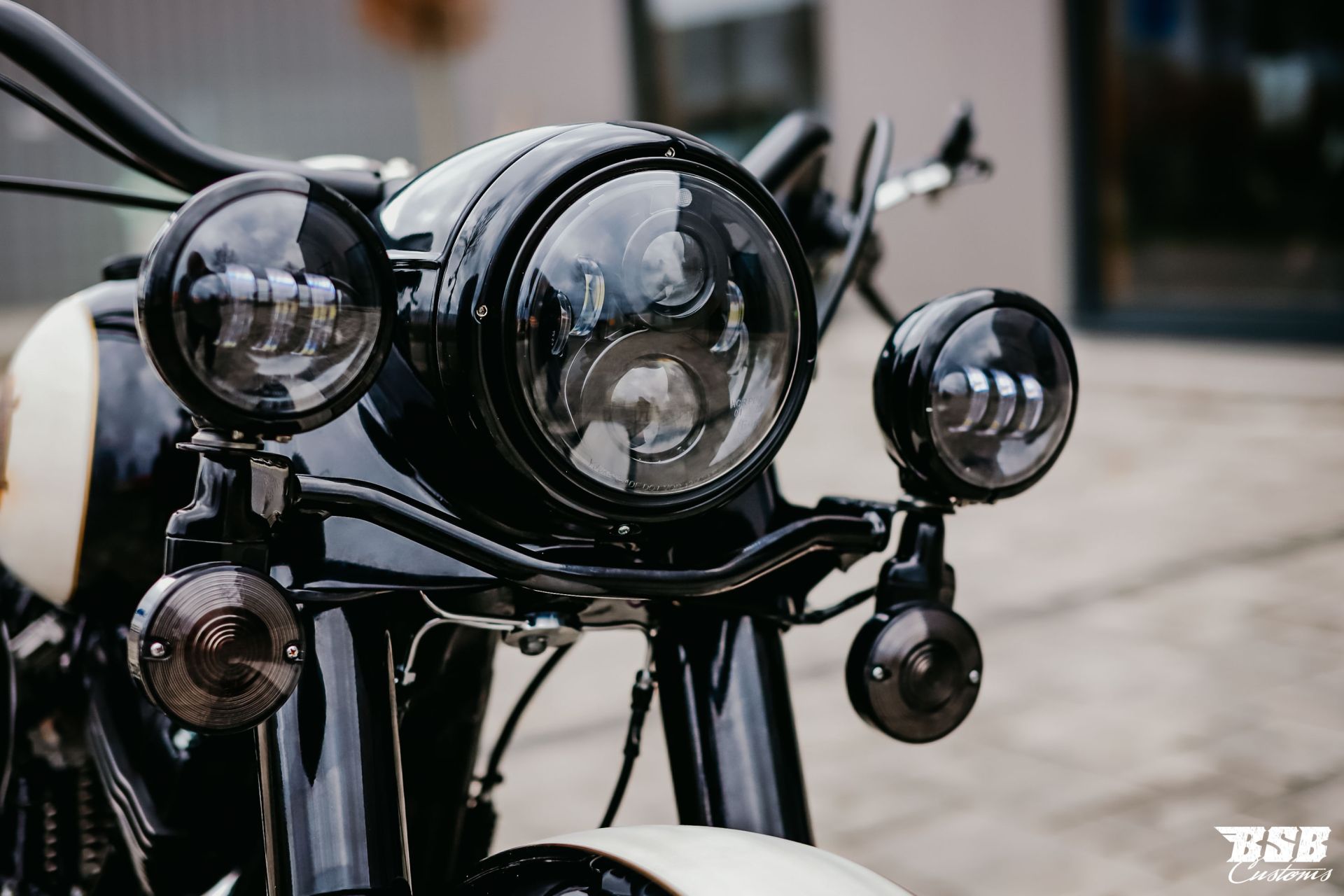 BSB Customs LED Scheinwerfer | Parts for Harley-Davidson® Motorcycles